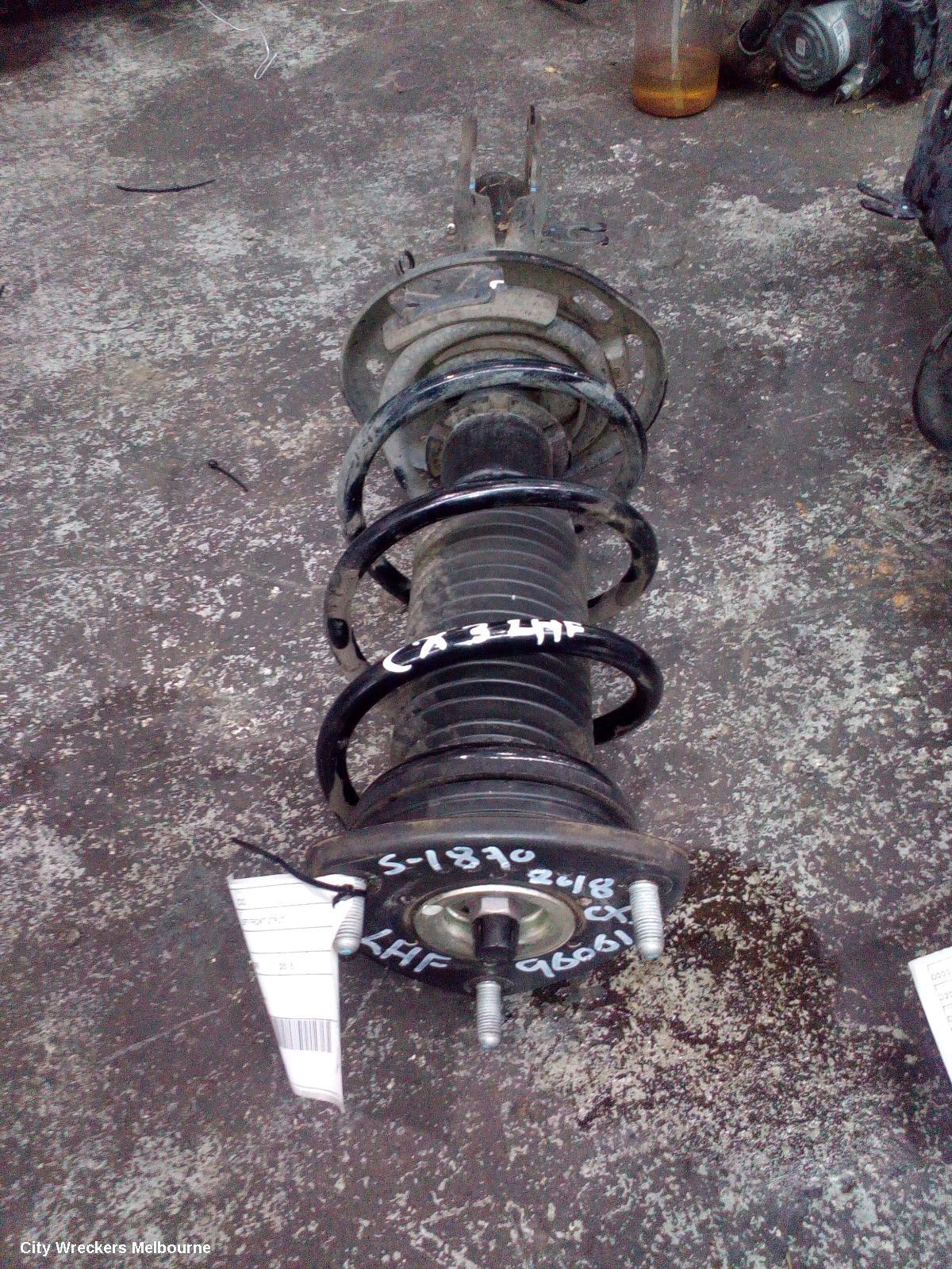 MAZDA CX3 LEFT FRONT STRUT, DK, 2WD, 02/2017 ONWARDS