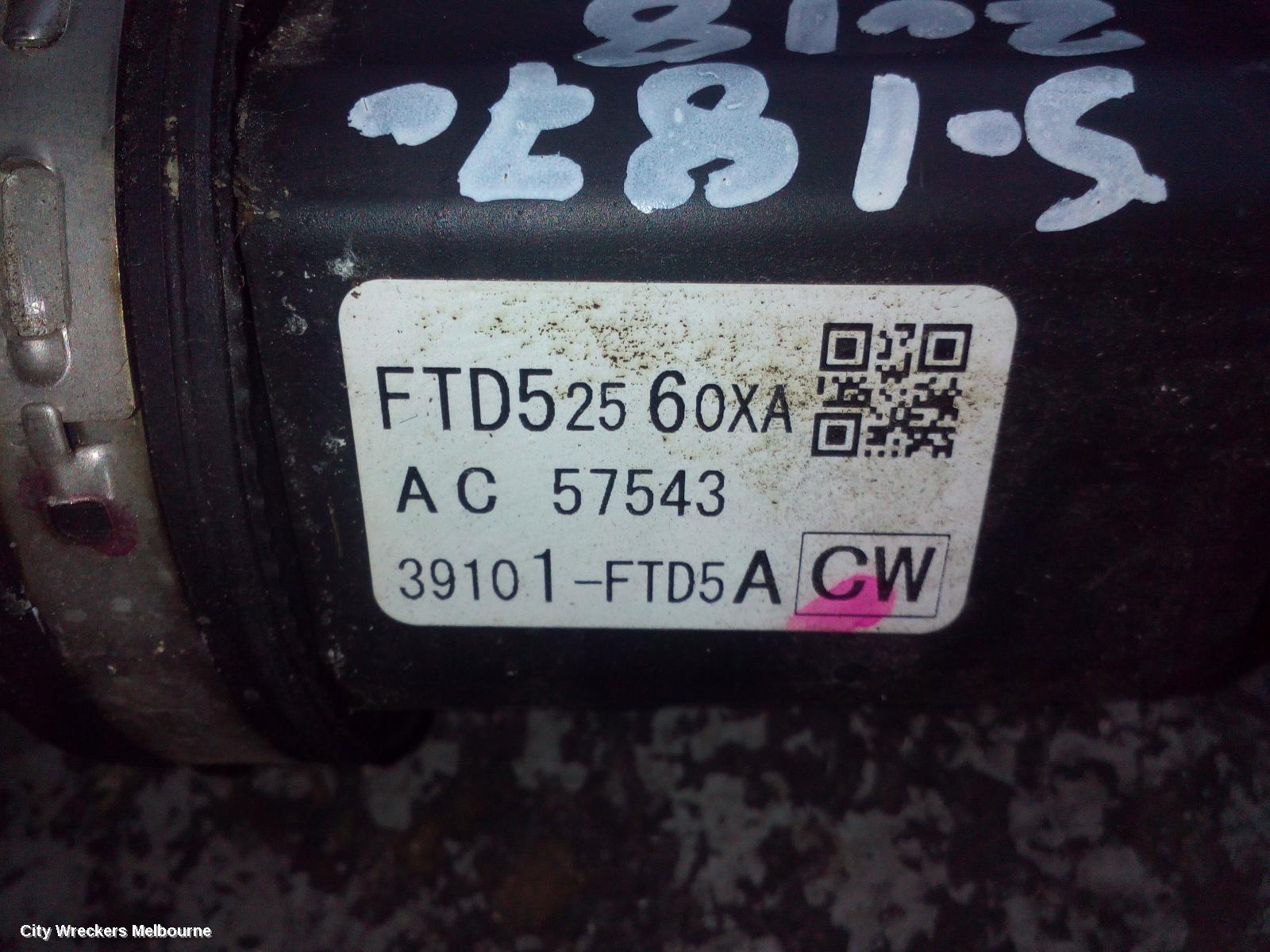 MAZDA CX3 LEFT DRIVESHAFT, FRONT, PETROL, AUTO T/M, 2WD, DK, 03/2015 ONWARDS