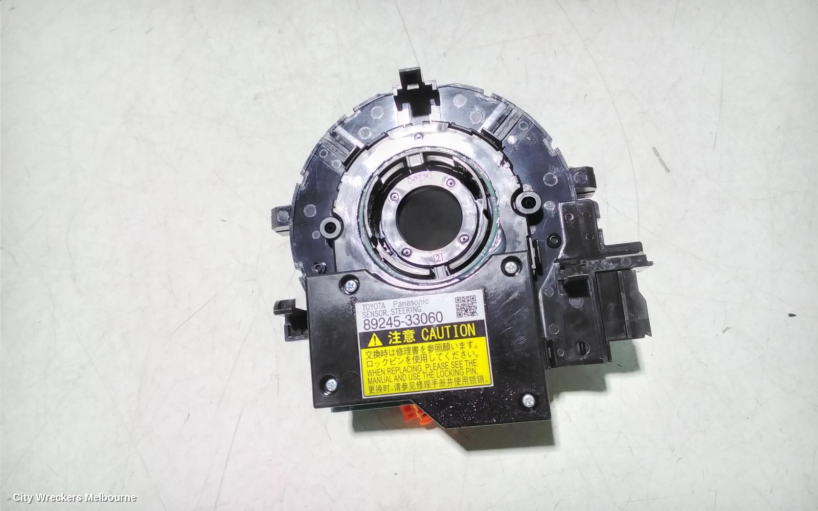 TOYOTA CAMRY AIRBAG MODULE/SENSOR, CLOCKSPRING, ASV50/AVV50, 12/2011 - 10/2017