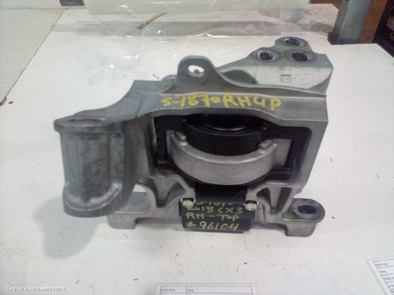 MAZDA CX3 MOUNT, DK, 03/2015 ONWARDS