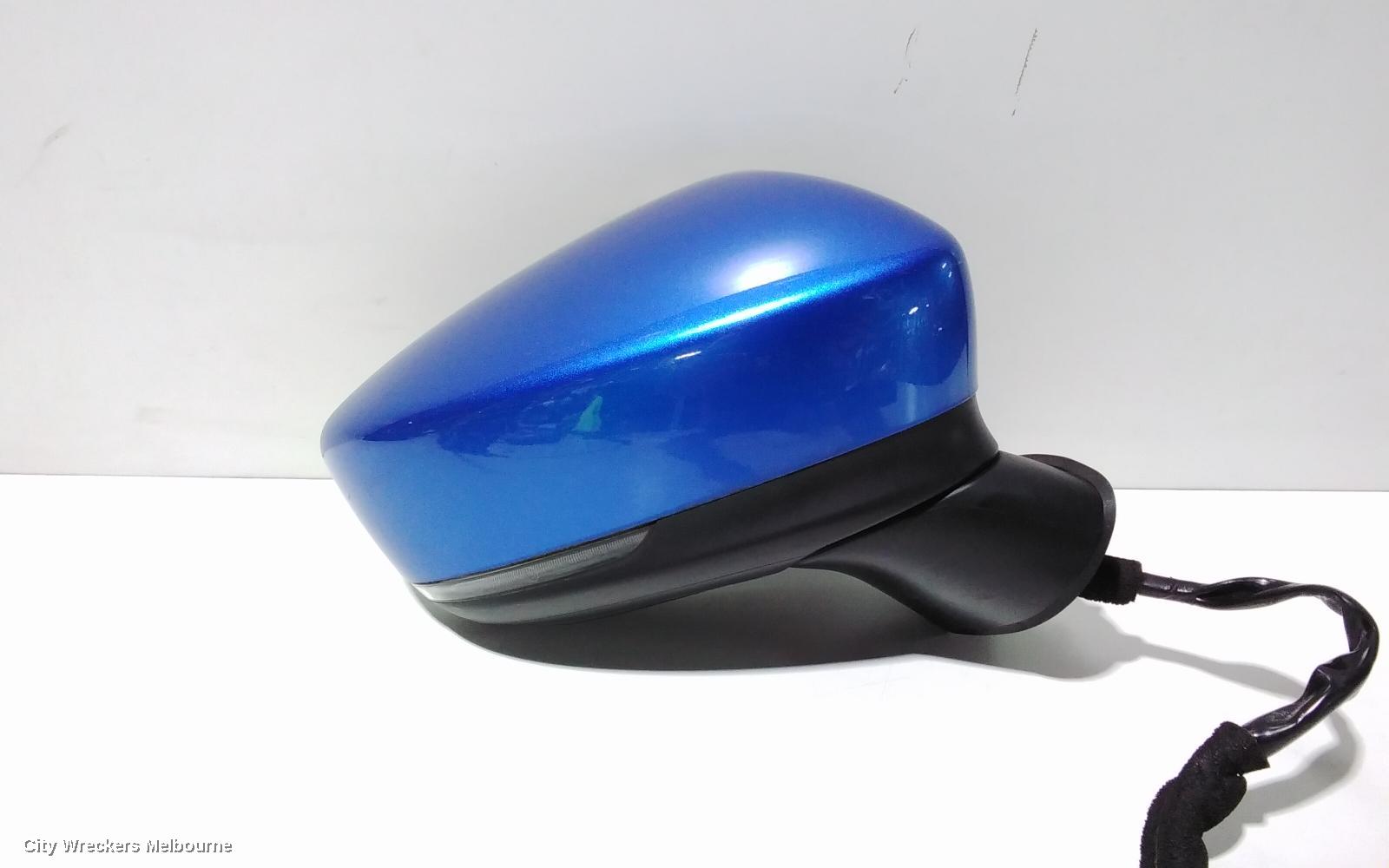 MAZDA 2 RIGHT DOOR MIRROR, DJ/DL, HATCH/SEDAN, POWER FOLD, NON BLIND SPOT TYPE, 01/2017 - 10/2019