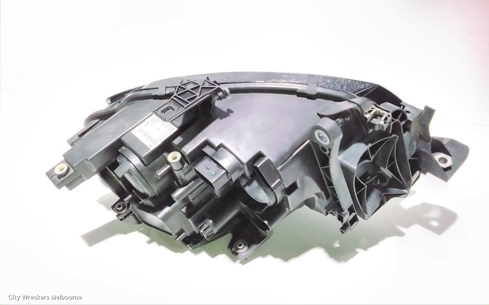 AUDI A4 LEFT HEADLAMP, B8 8K, HALOGEN TYPE, 02/2008 - 06/2012
