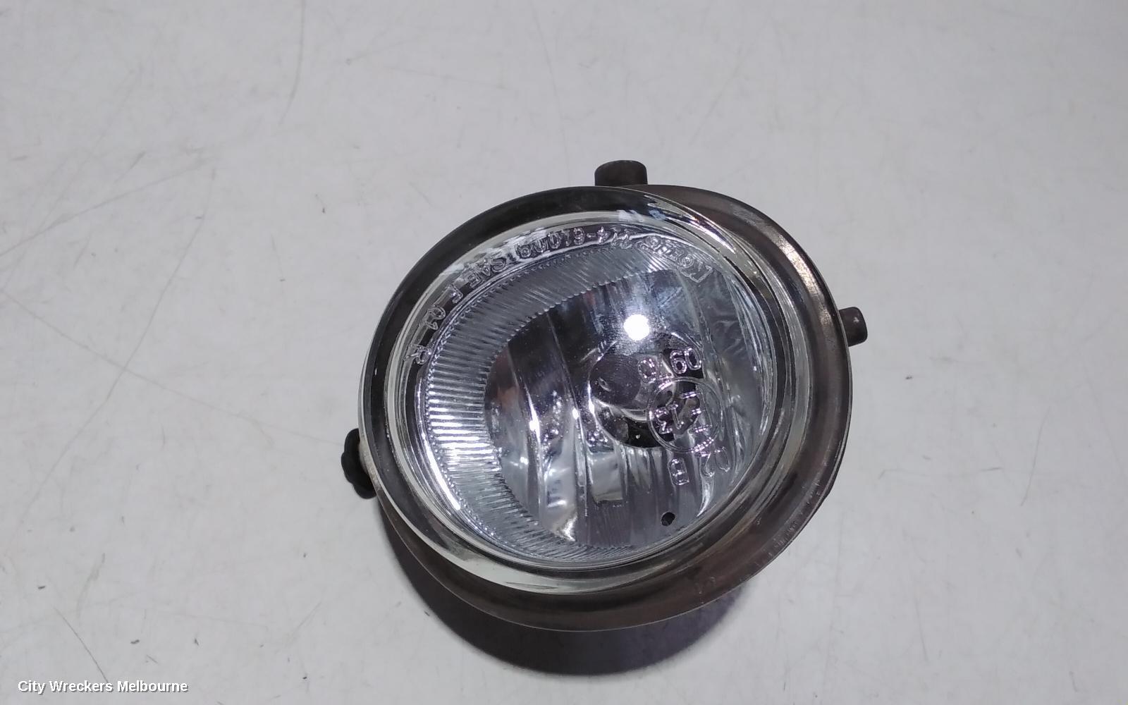 MAZDA 3 RIGHT INDICATOR/FOG/SIDE, BUMPER FOGLAMP, BK, ROUND TYPE, LENS# 114-61009, 10/2003 - 04/2009