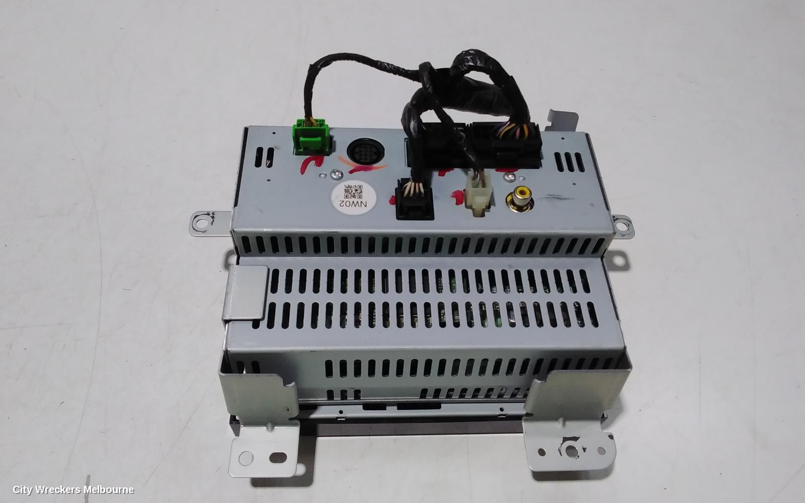 SUBARU TRIBECA RADIO/CD/DVD/SAT/TV, HEAD UNIT ONLY, 6 DISC CD STACKER, B9, 10/2006 - 01/2014