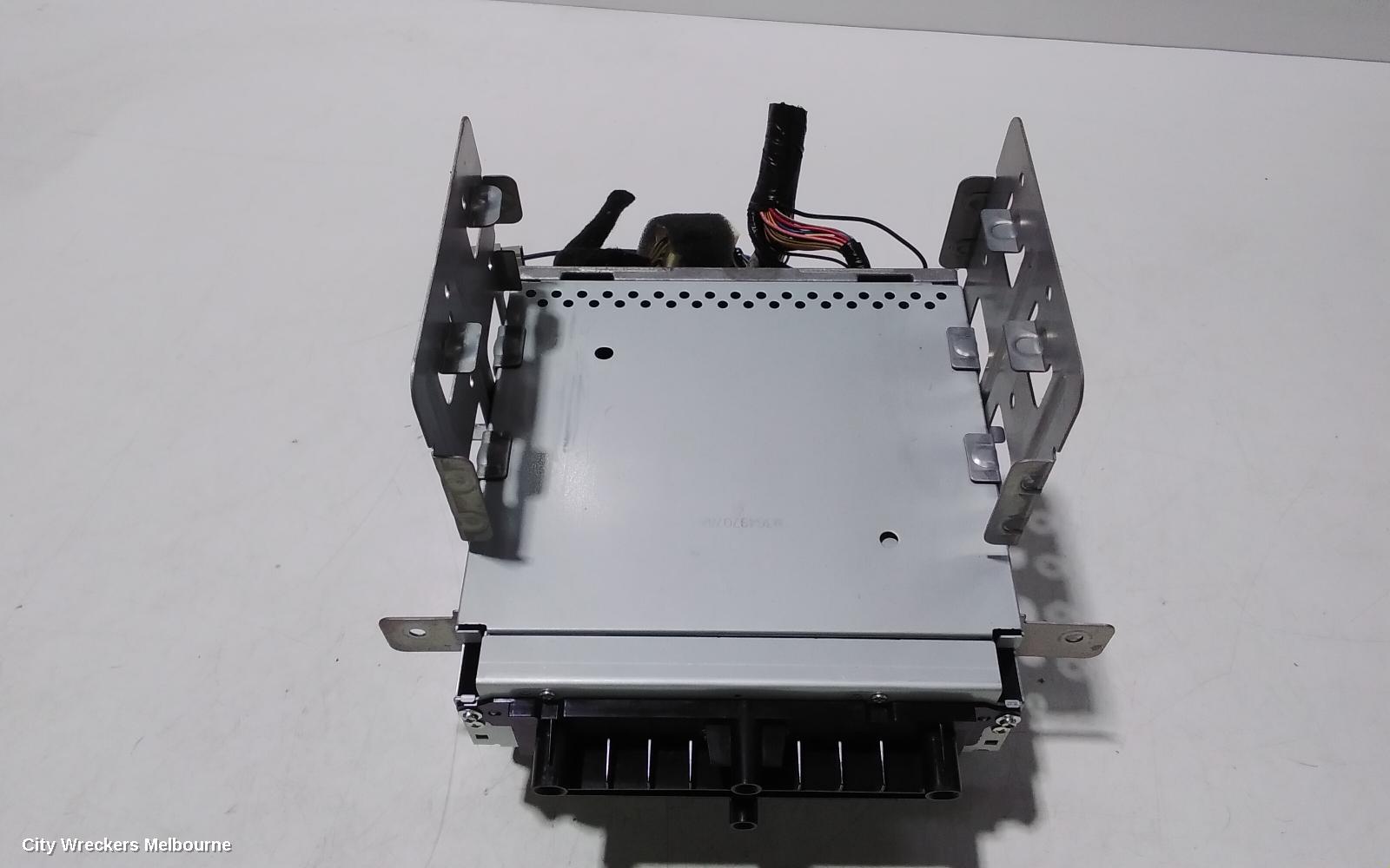SUBARU TRIBECA RADIO/CD/DVD/SAT/TV, HEAD UNIT ONLY, 6 DISC CD STACKER, B9, 10/2006 - 01/2014