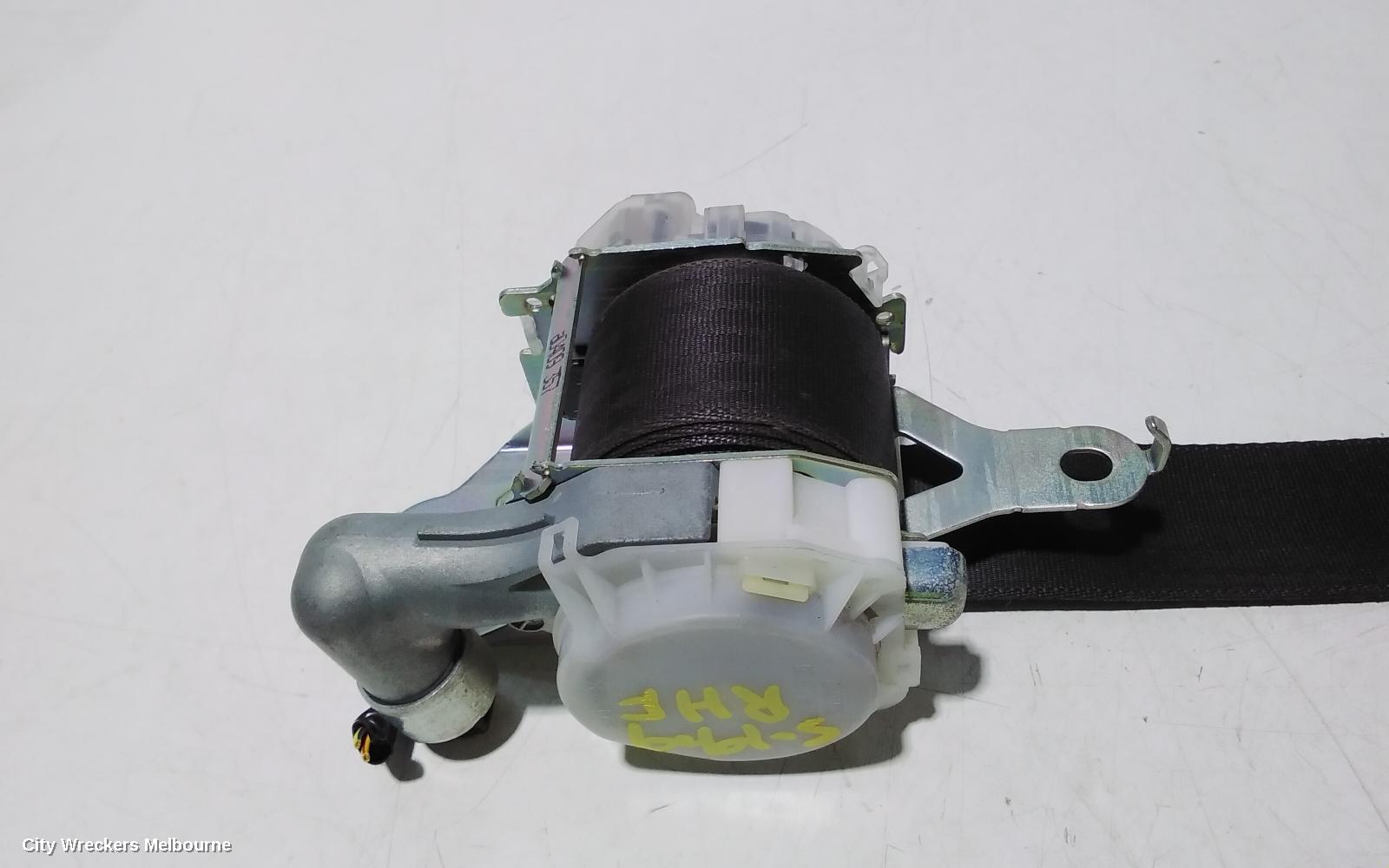 SUBARU TRIBECA SEATBELT/STALK, RH FRONT, SEAT BELT ONLY, B9, 10/2006 - 01/2014