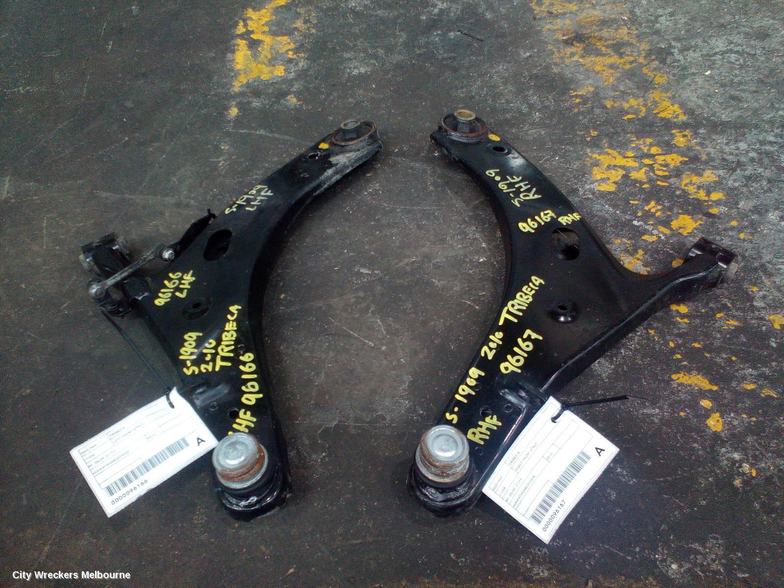 SUBARU TRIBECA RIGHT FRONT STRUT, B9, 05/2009 - 01/2014