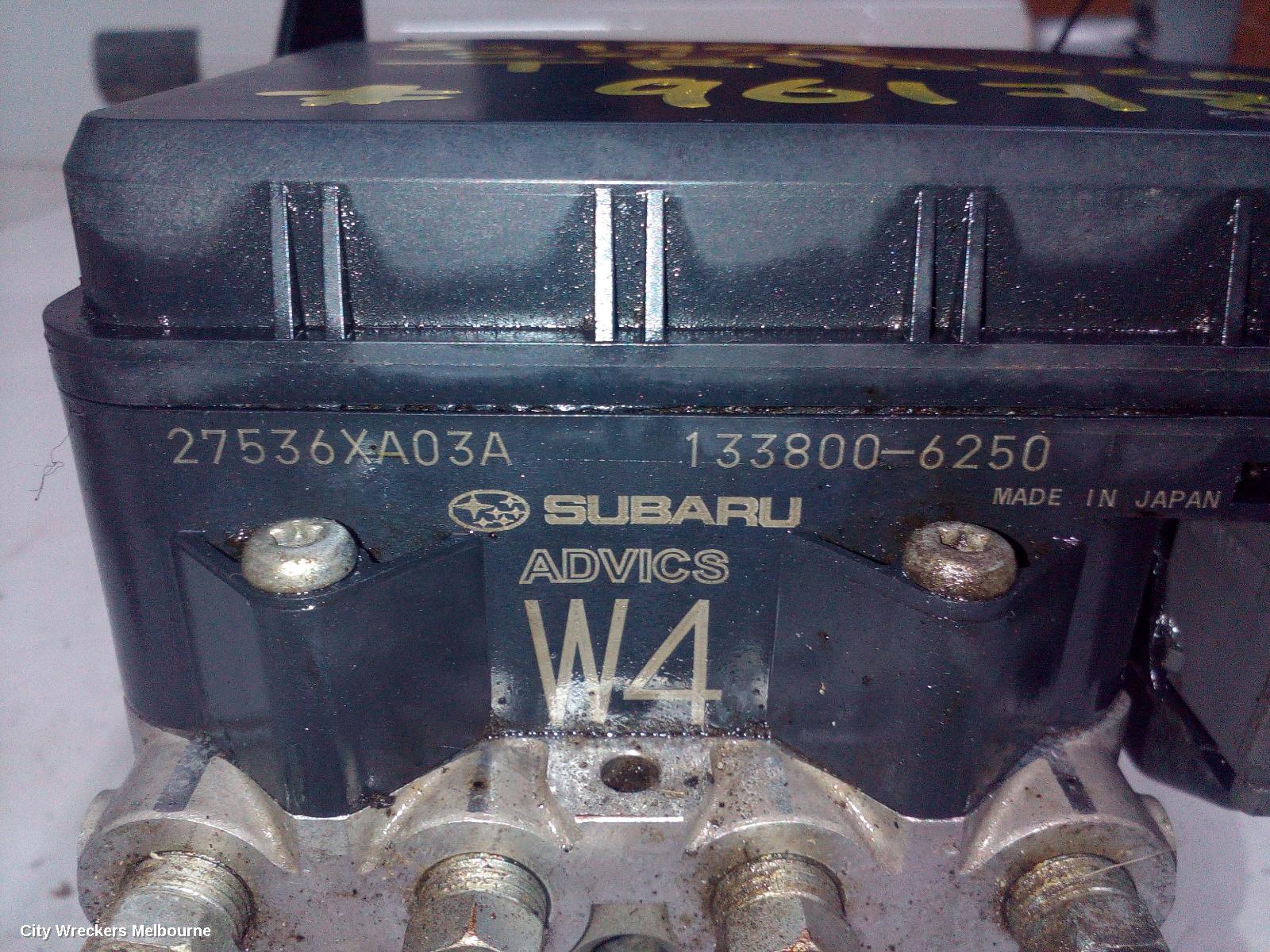 SUBARU TRIBECA ABS PUMP/MODULATOR, B9, XA03A, 05/2009 - 01/2014
