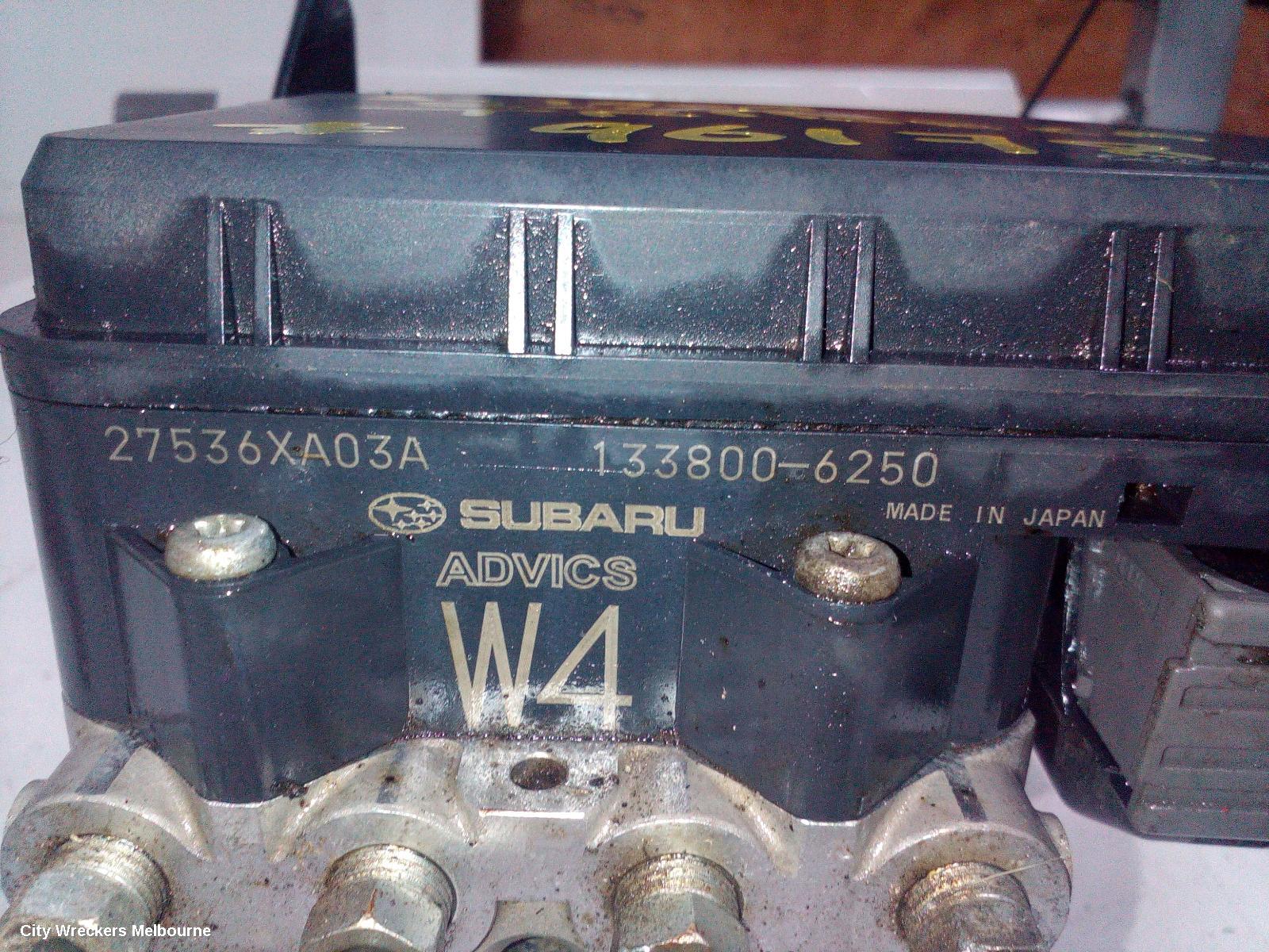 SUBARU TRIBECA ABS PUMP/MODULATOR, B9, XA03A, 05/2009 - 01/2014