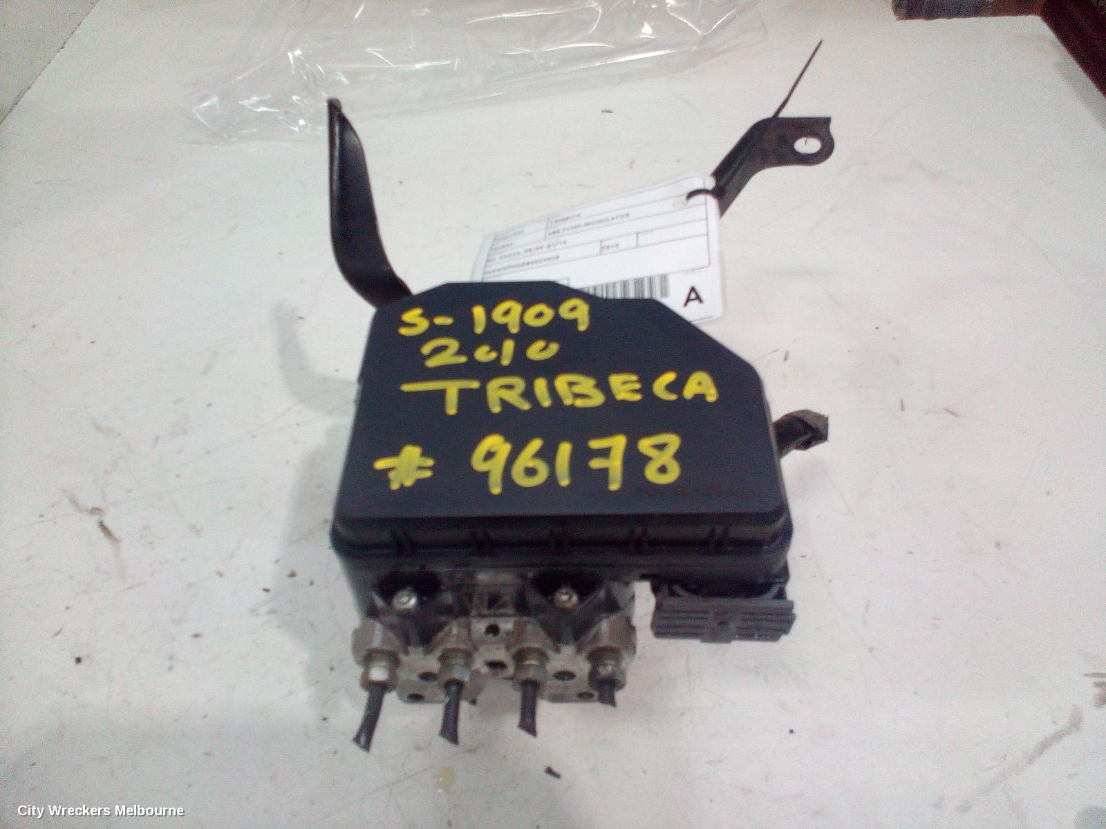 SUBARU TRIBECA ABS PUMP/MODULATOR, B9, XA03A, 05/2009 - 01/2014