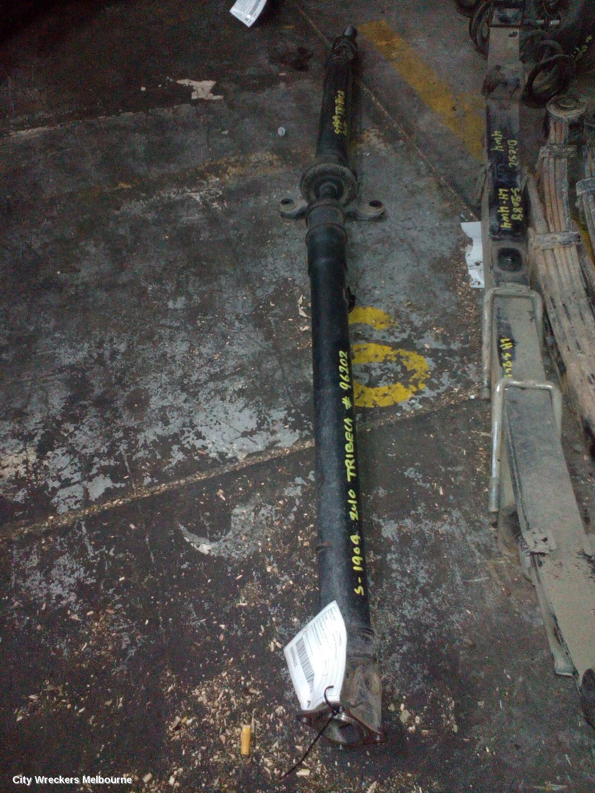 SUBARU TRIBECA REAR DRIVE SHAFT, 3.6, EZ36, B9, 12/2007 - 01/2014