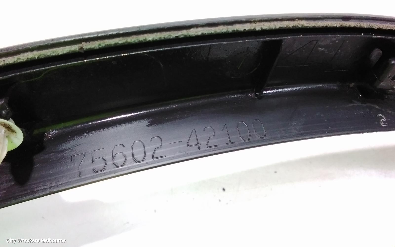 TOYOTA RAV4 WHEEL ARCH FLARE, LH FRONT, XA40, 10/2015 - 11/2018