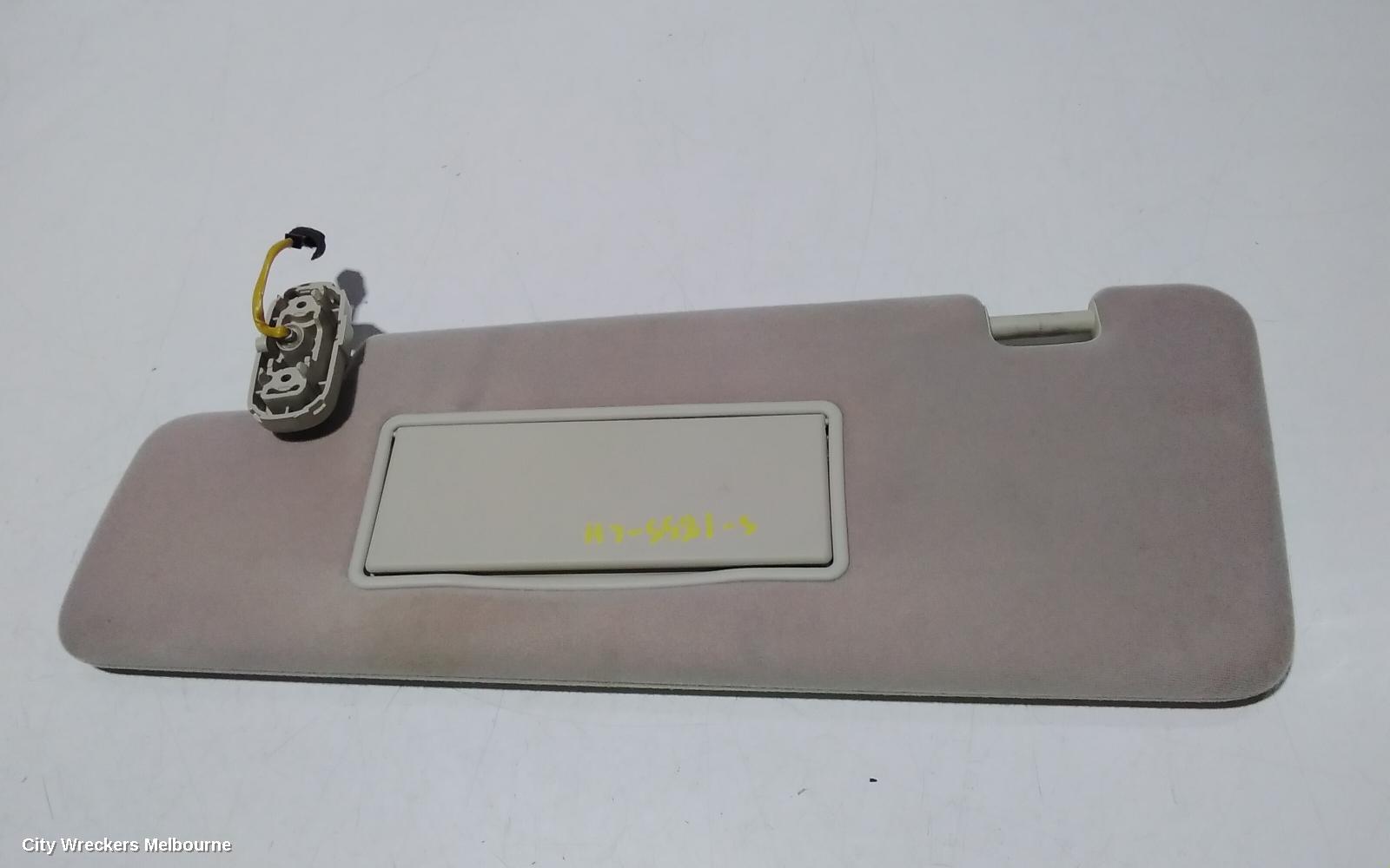 LAND ROVER RANGEROVER SPORT SUNVISOR, L320, LH SIDE, 08/2005 - 12/2013