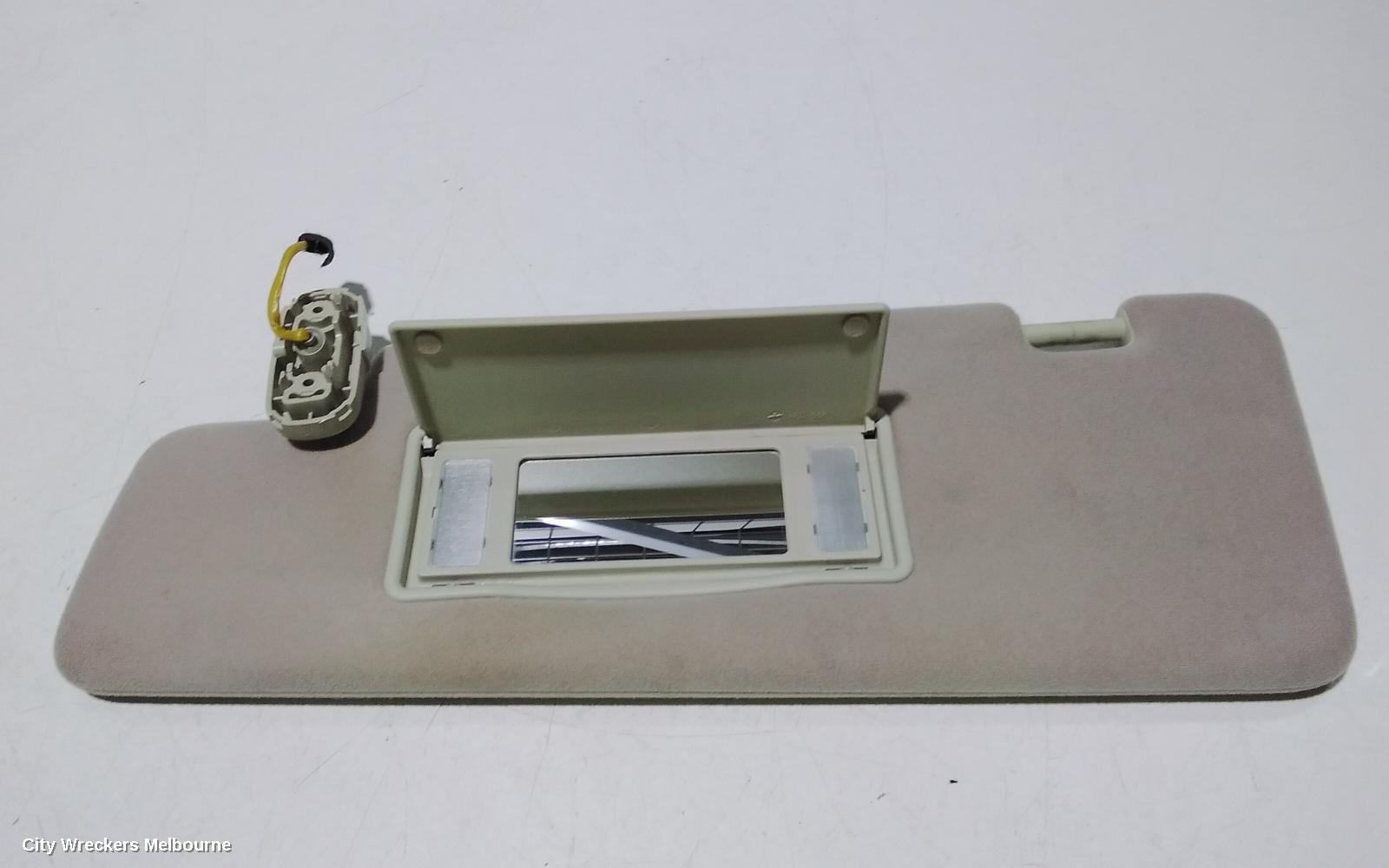 LAND ROVER RANGEROVER SPORT SUNVISOR, L320, LH SIDE, 08/2005 - 12/2013