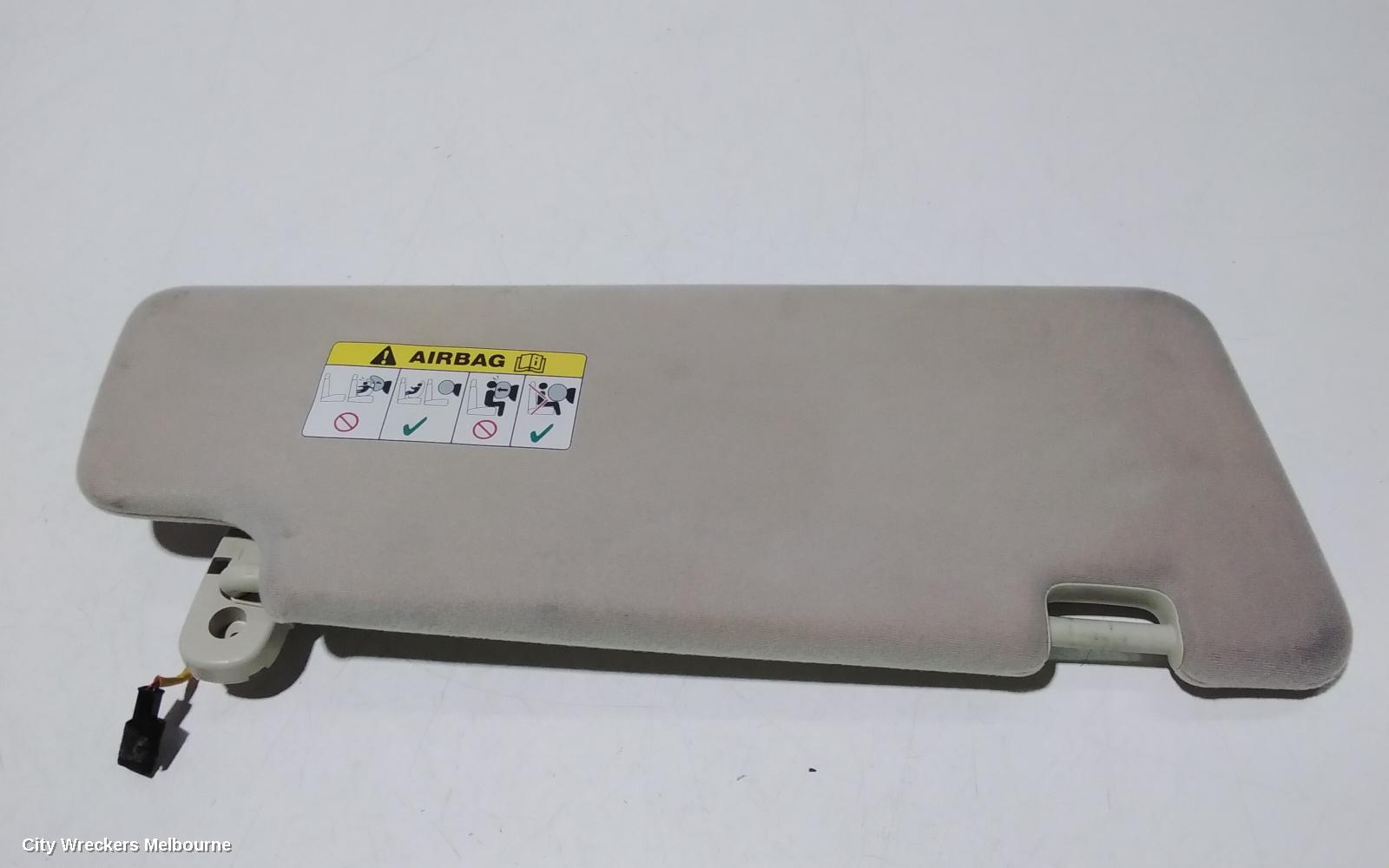 LAND ROVER RANGEROVER SPORT SUNVISOR, L320, LH SIDE, 08/2005 - 12/2013