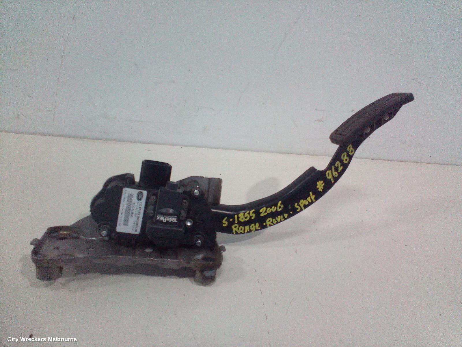 LAND ROVER RANGEROVER SPORT PEDAL ASSEMBLY, L320, 08/2005 - 12/2013