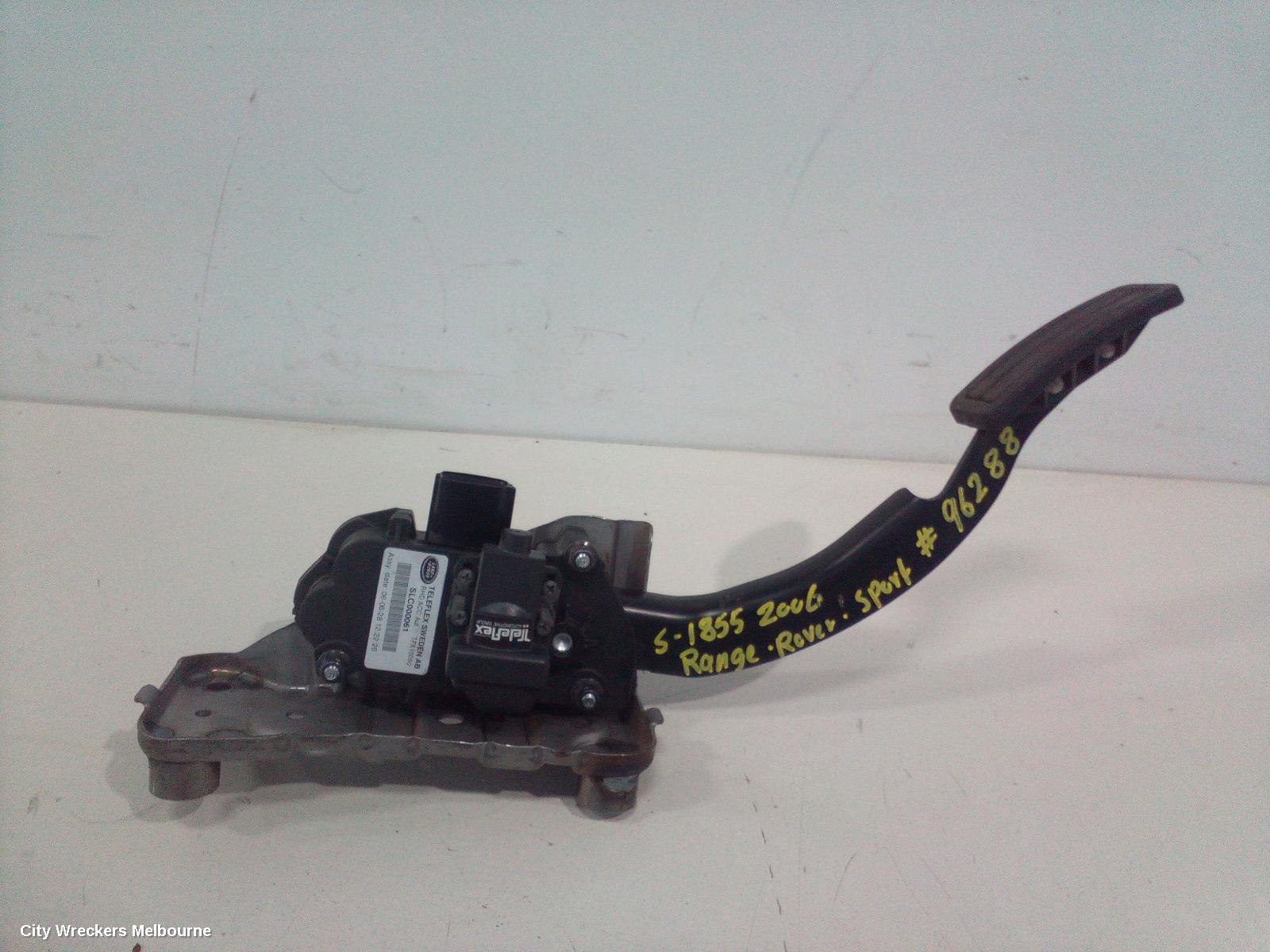 LAND ROVER RANGEROVER SPORT PEDAL ASSEMBLY, L320, 08/2005 - 12/2013