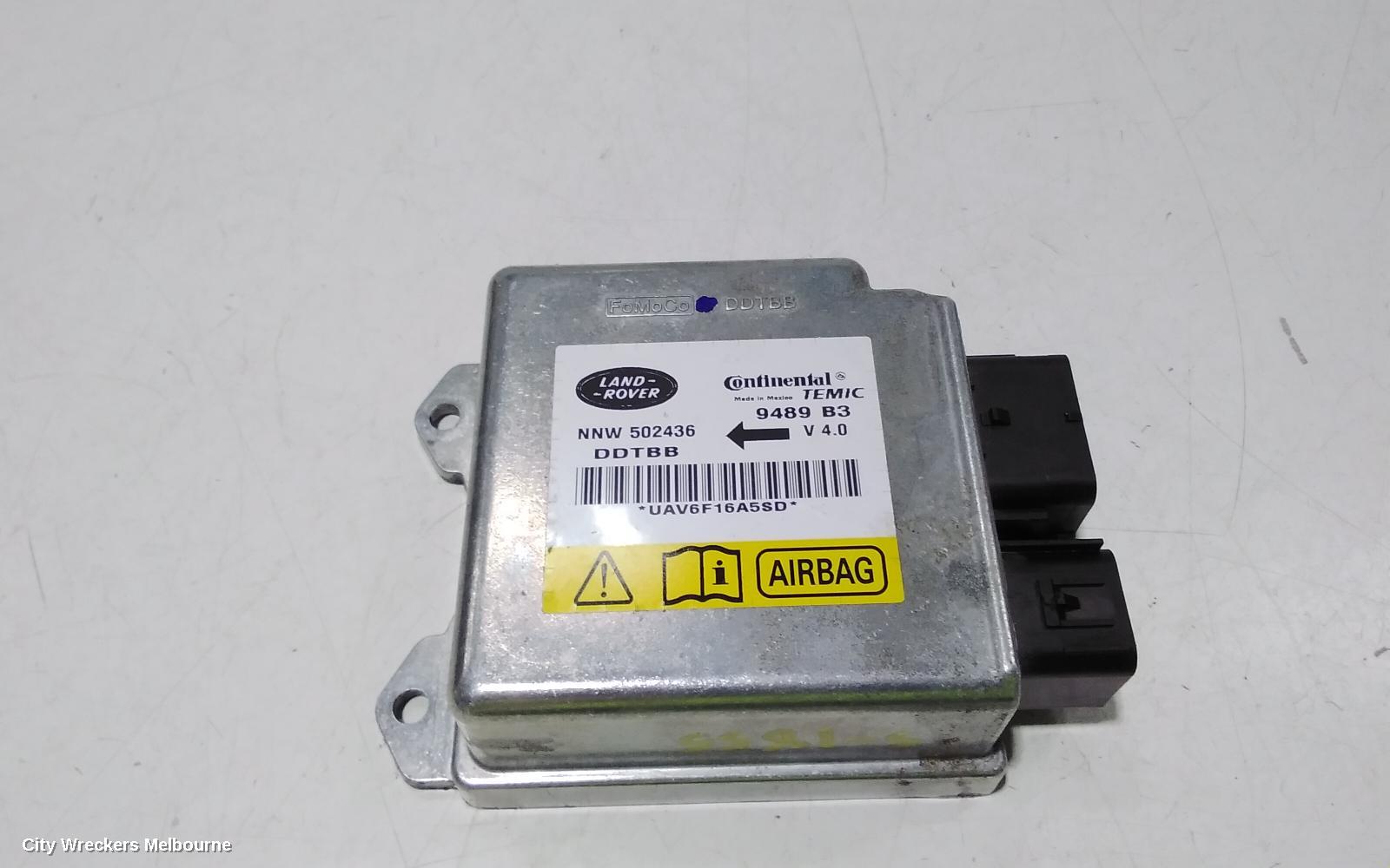 LAND ROVER RANGEROVER SPORT AIRBAG MODULE/SENSOR, MODULE, L320, 08/2005 - 06/2009