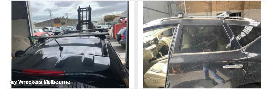 NISSAN MURANO ROOF RAIL, Z51 12/2008 - 02/2015