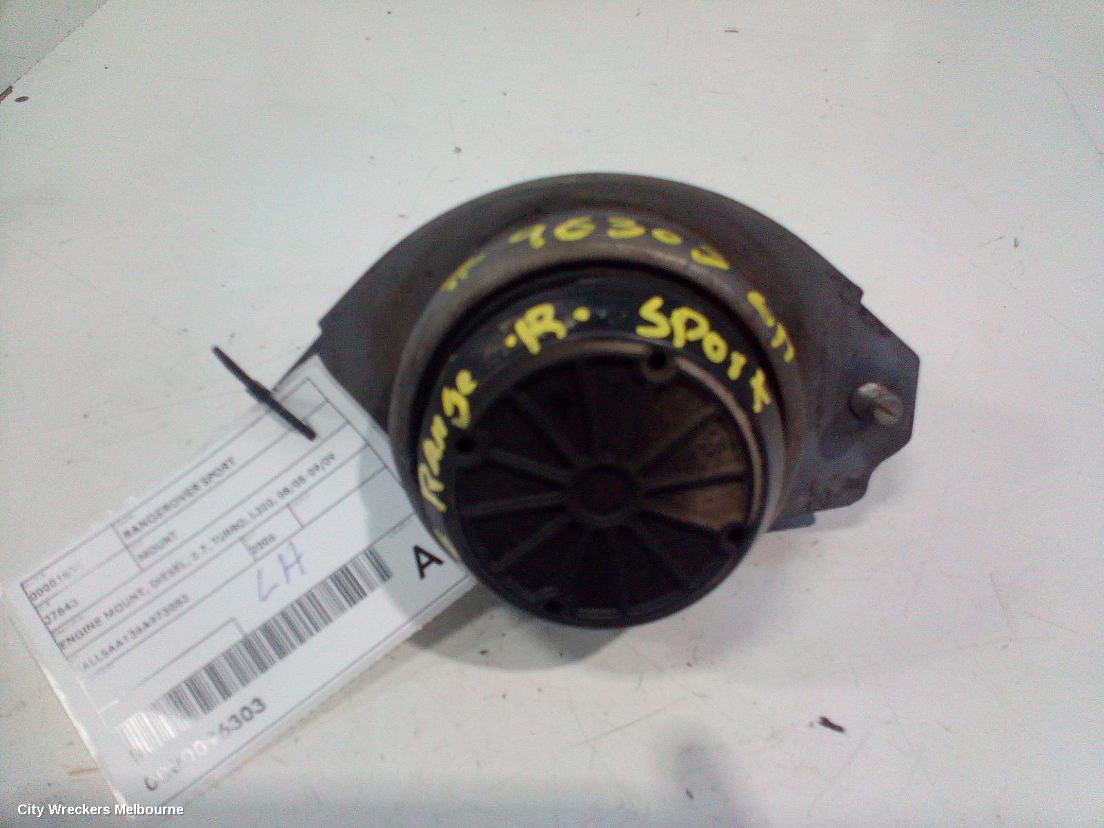 LAND ROVER RANGEROVER SPORT MOUNT, ENGINE MOUNT, DIESEL, 2.7, TURBO, L320, 08/2005 - 09/2009