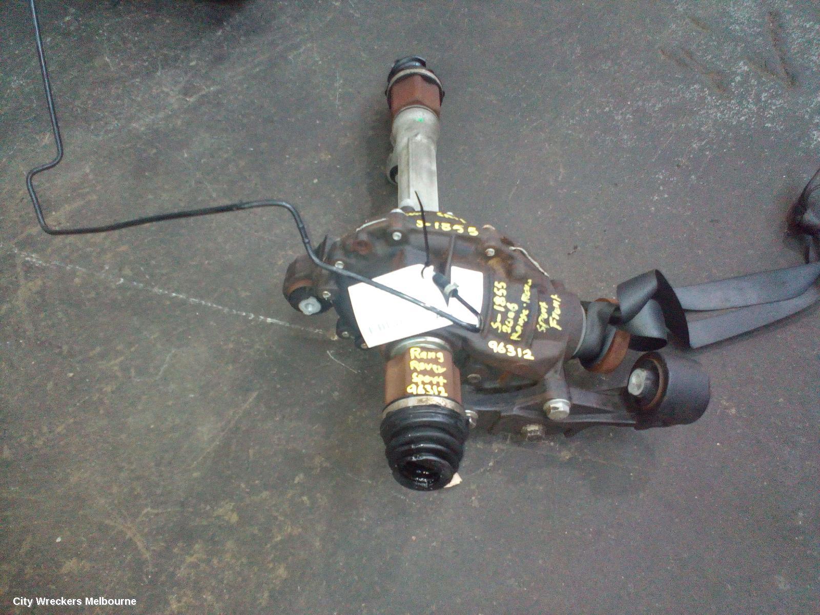 LAND ROVER RANGEROVER SPORT DIFFERENTIAL CENTRE, FRONT, 2.7, AUTO T/M, DIESEL, L320, 3.54 RATIO, 08/2005 - 05/2013
