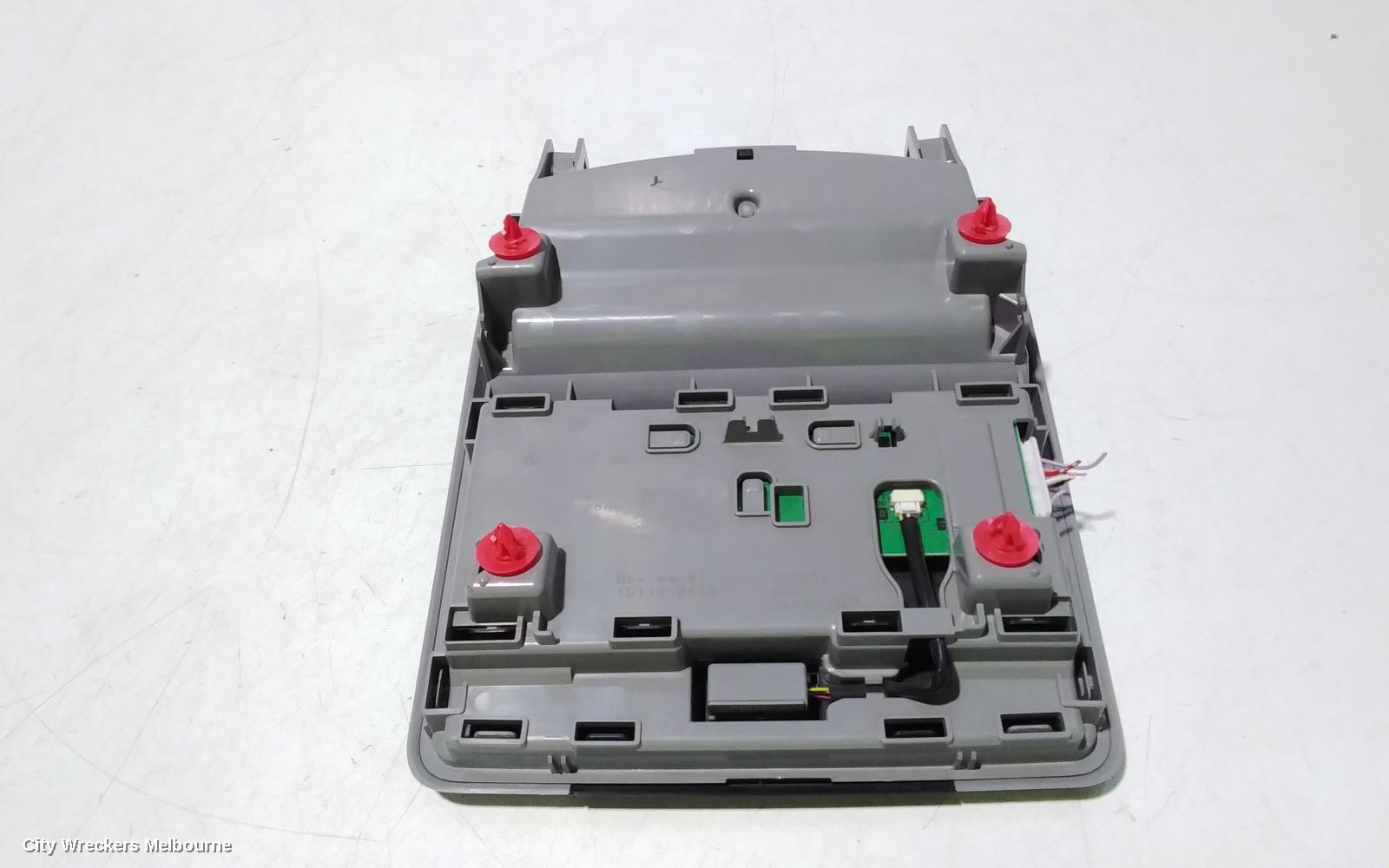 TOYOTA CAMRY COURTESY LIGHT, XV70, FRONT, W/ SUNGLASS HOLDER, 09/2017 - 05/2024
