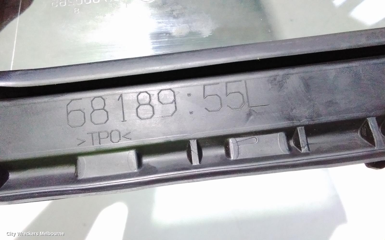 TOYOTA KLUGER LEFT REAR 1/4 DOOR GLASS, XU70 SERIES, 03/2021 ONWARDS