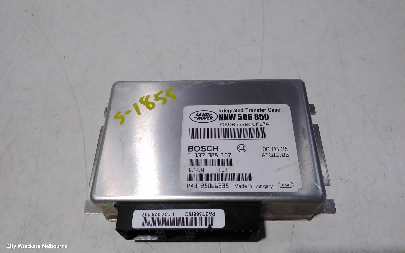 LAND ROVER RANGEROVER SPORT ECU, TRANSFER CASE ECU, L320, 08/2005 - 05/2013