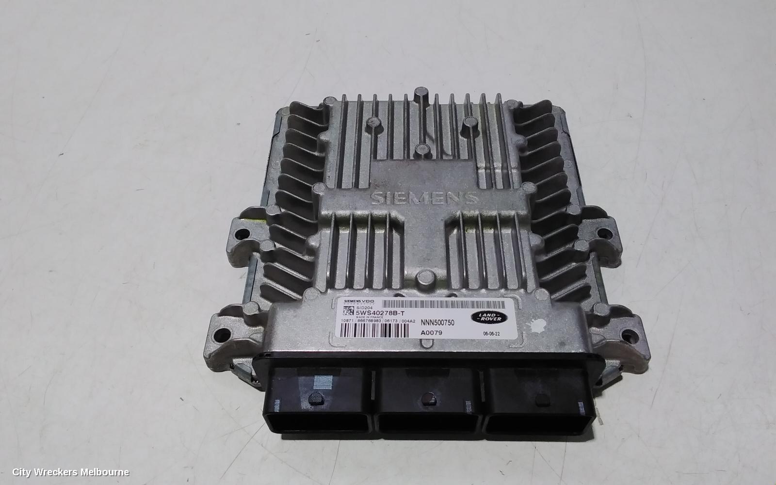LAND ROVER RANGEROVER SPORT ECU, ENGINE ECU, 2.7, DIESEL, TURBO, ECU ONLY, L320, 08/2005 - 09/2009