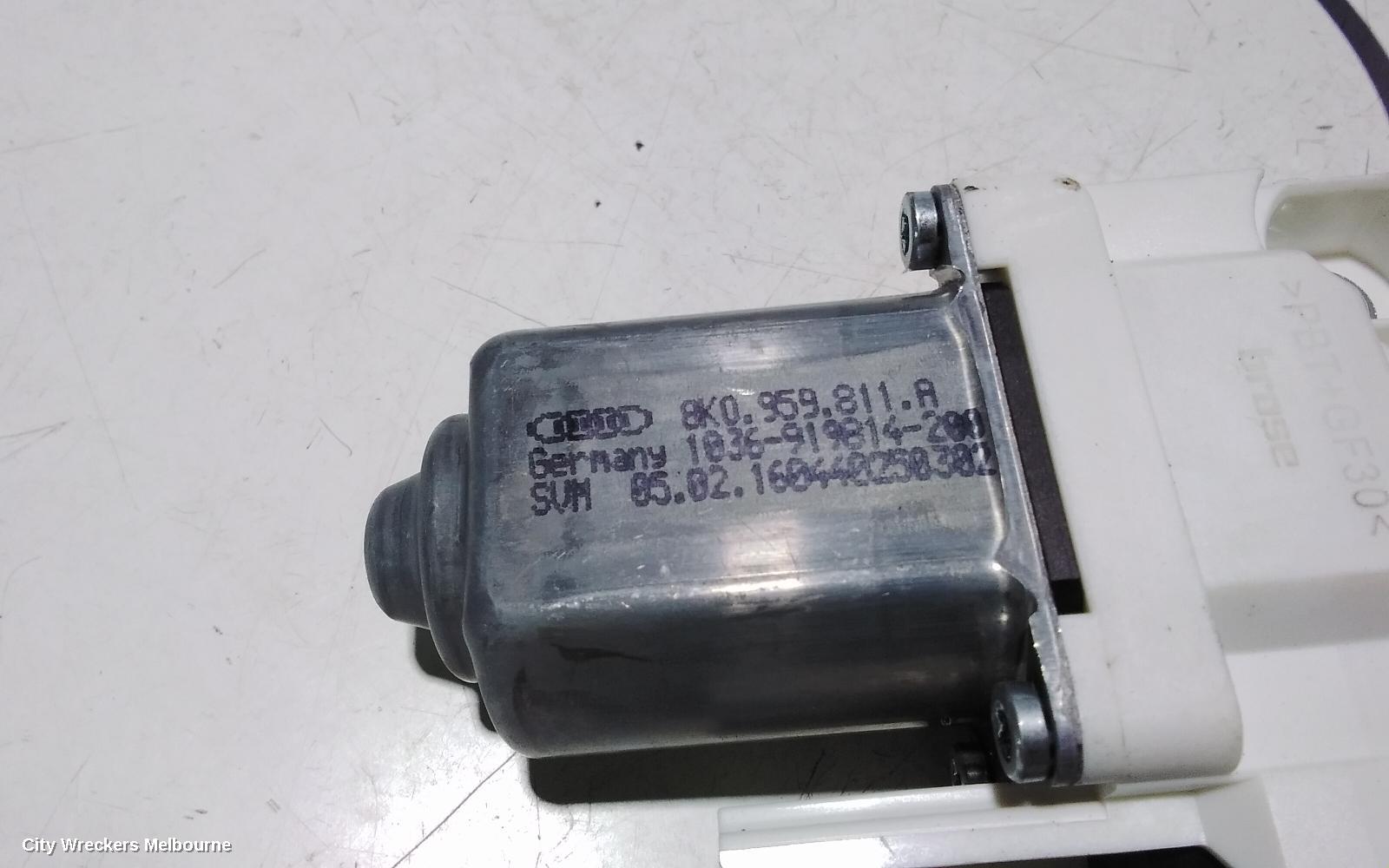 AUDI A1 RIGHT REAR WND REG/MOTOR, A1/S1, 8X, 5DR HATCH, 12/2010 - 10/2018