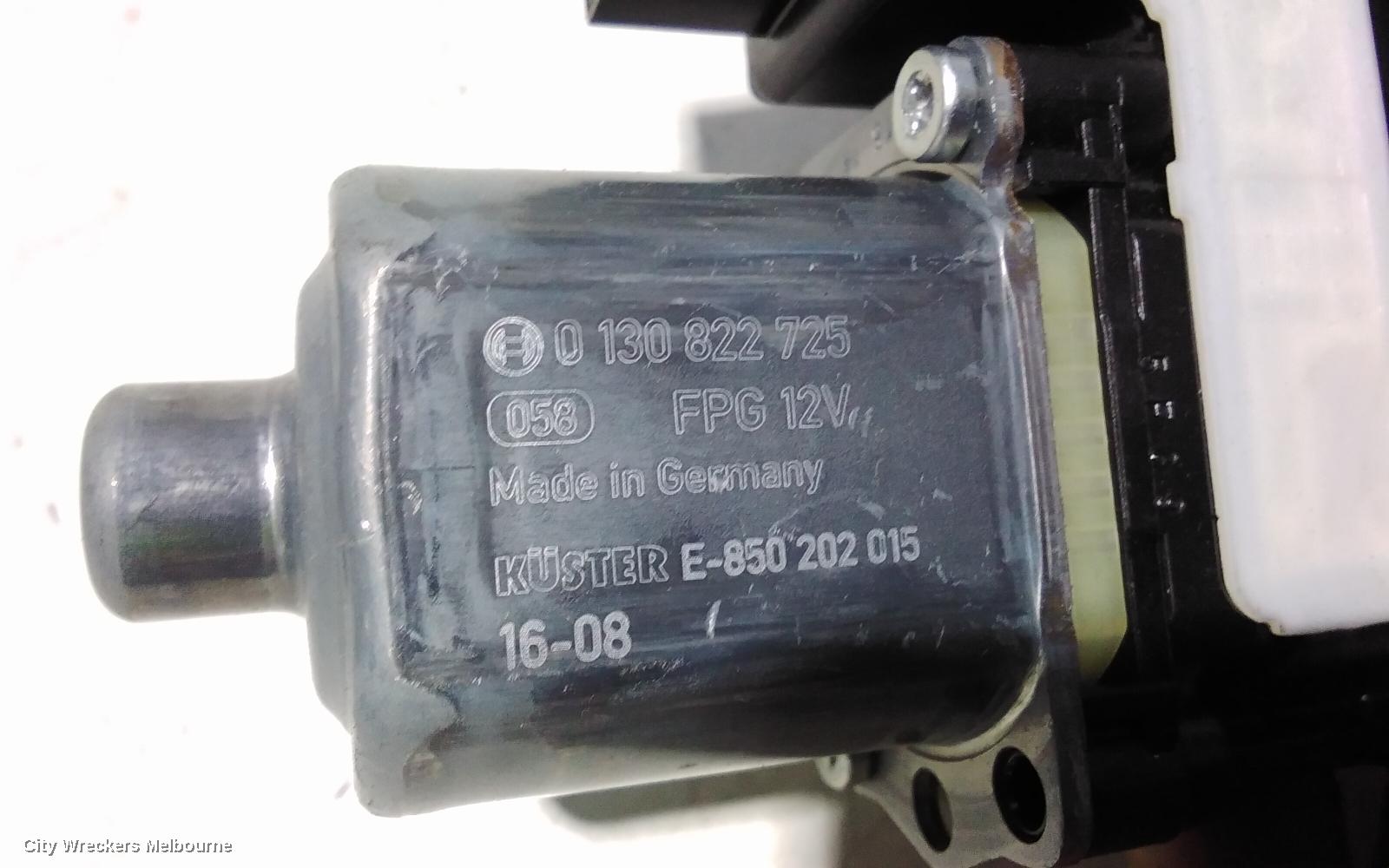 VOLKSWAGEN TIGUAN LEFT REAR WND REG/MOTOR, DOOR REG ASSY (REG AND MOTOR), 5NA, 06/2016 ONWARDS