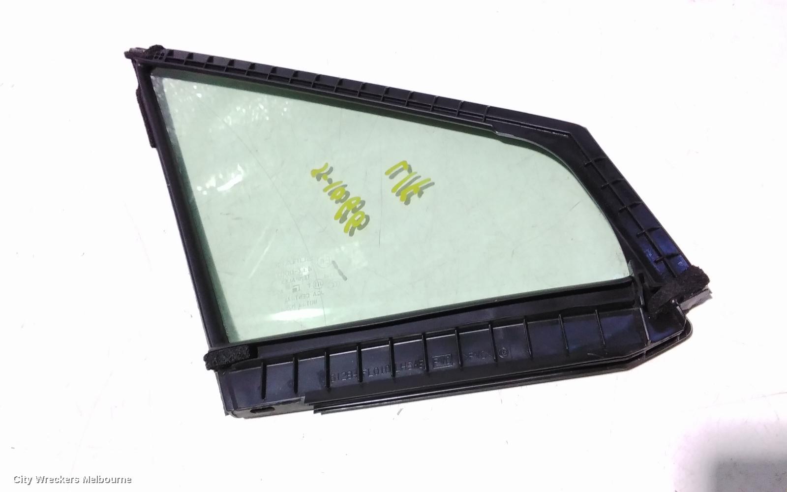 SUBARU IMPREZA LEFT FRONT 1/4 DOOR GLASS, G5, 09/2016 - 09/2023