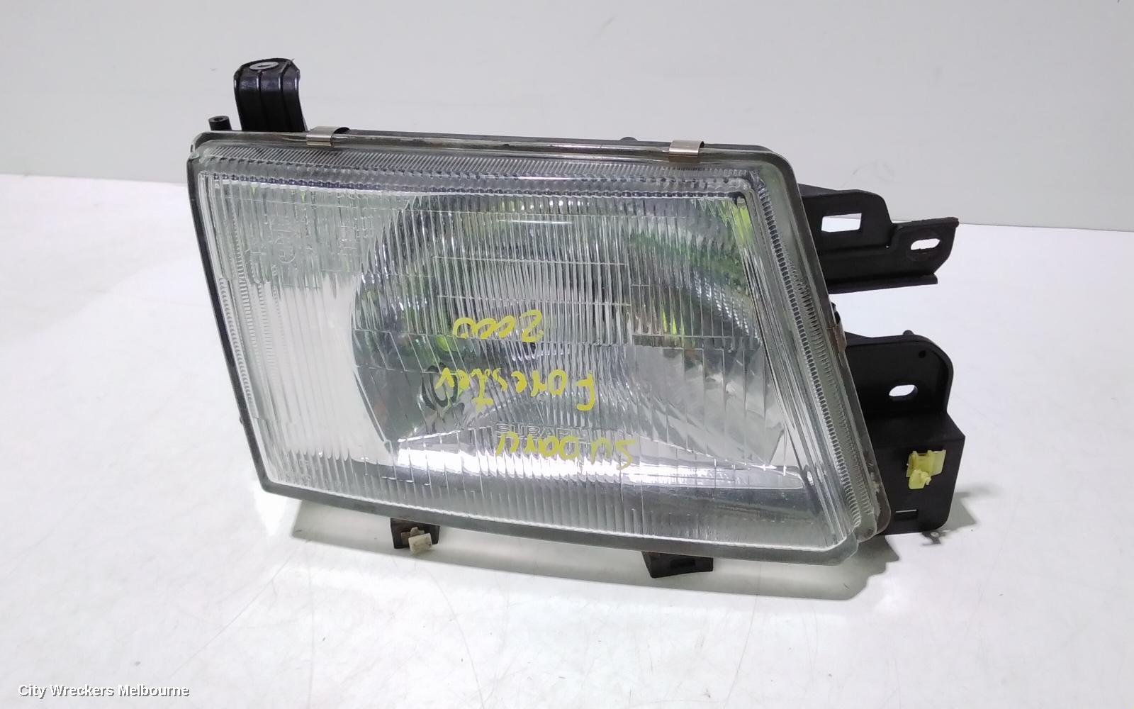SUBARU FORESTER RIGHT HEADLAMP, LENS ICHIKOH 1550, VIN JF2SF5..., 08/1997 - 01/2000