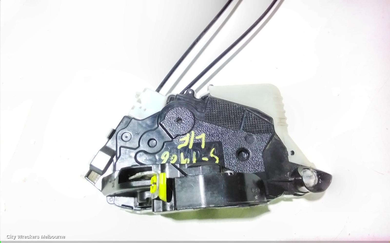 TOYOTA YARIS DOOR/BOOT/GATE LOCK, LEFT FRONT DOOR LOCK, NCP9#, 3DR/5DR HATCH/SEDAN, 10/2005 - 06/2016