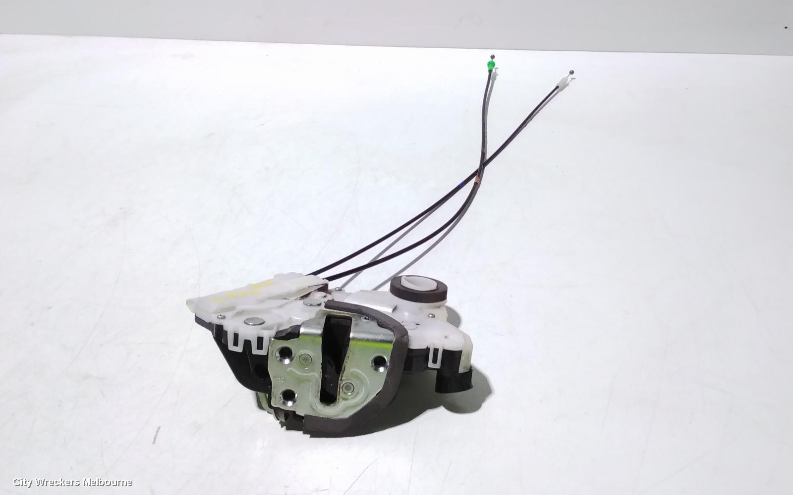 TOYOTA YARIS DOOR/BOOT/GATE LOCK, RIGHT FRONT DOOR LOCK, NCP9#, 3DR/5DR HATCH/SEDAN, 10/2005 - 06/2016