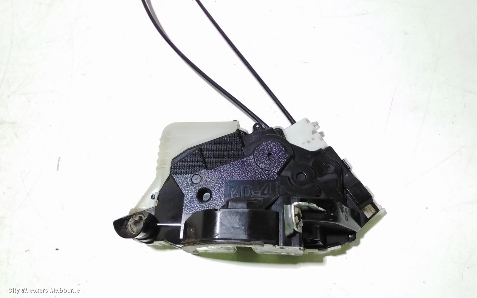 TOYOTA YARIS DOOR/BOOT/GATE LOCK, RIGHT FRONT DOOR LOCK, NCP9#, 3DR/5DR HATCH/SEDAN, 10/2005 - 06/2016