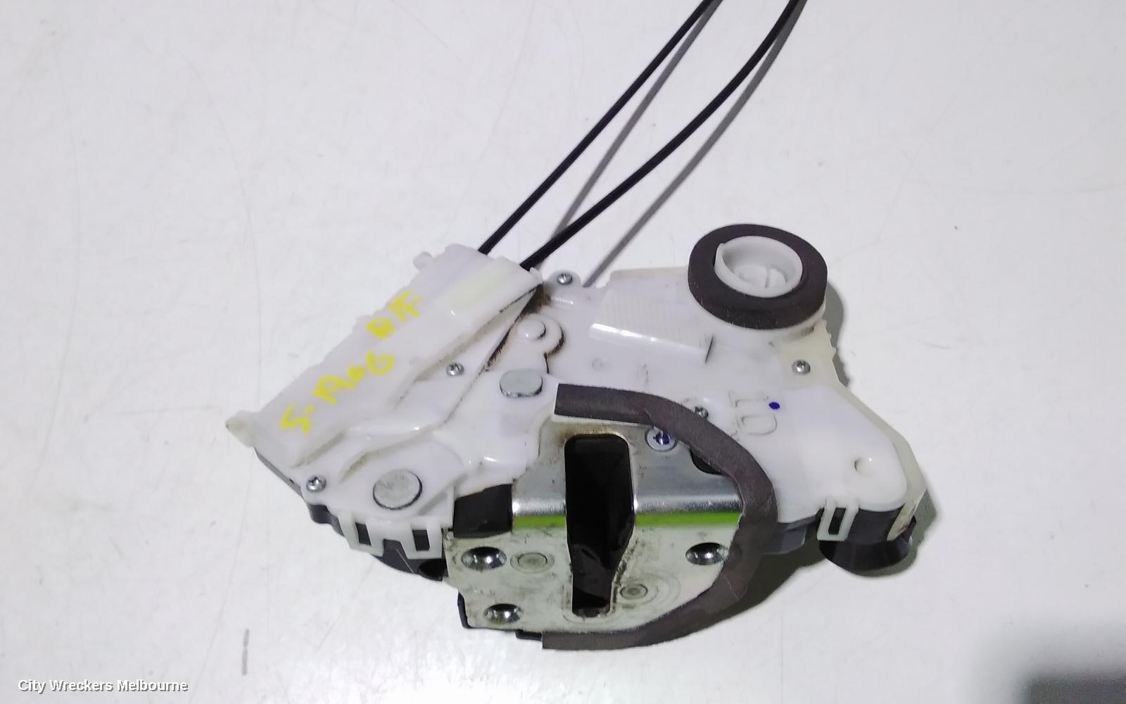 TOYOTA YARIS DOOR/BOOT/GATE LOCK, RIGHT FRONT DOOR LOCK, NCP9#, 3DR/5DR HATCH/SEDAN, 10/2005 - 06/2016