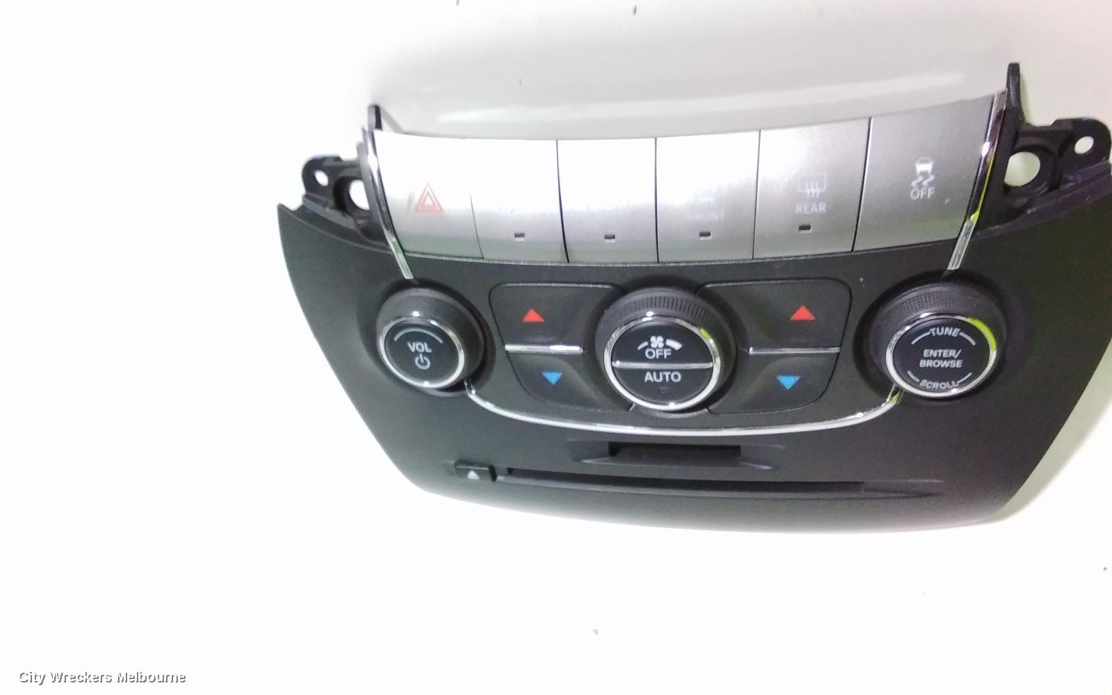 FIAT FREEMONT HEATER/AC CONTROLS, DASH MOUNTED CONTROL TYPE, JF, 04/2013 - 01/2017