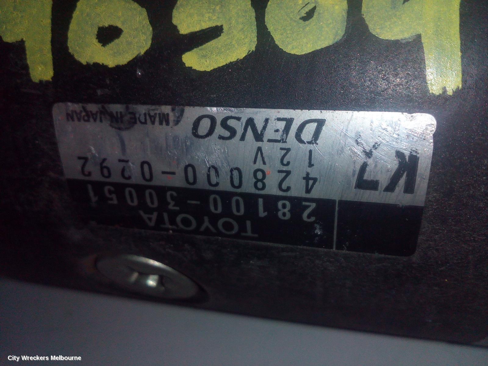 TOYOTA HIACE STARTER, DIESEL, 3.0, 1KD-FTV, TURBO, AUTO T/M TYPE, KDH, 09/2006 - 04/2019