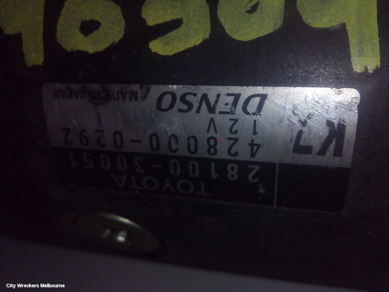 TOYOTA HIACE STARTER, DIESEL, 3.0, 1KD-FTV, TURBO, AUTO T/M TYPE, KDH, 09/2006 - 04/2019