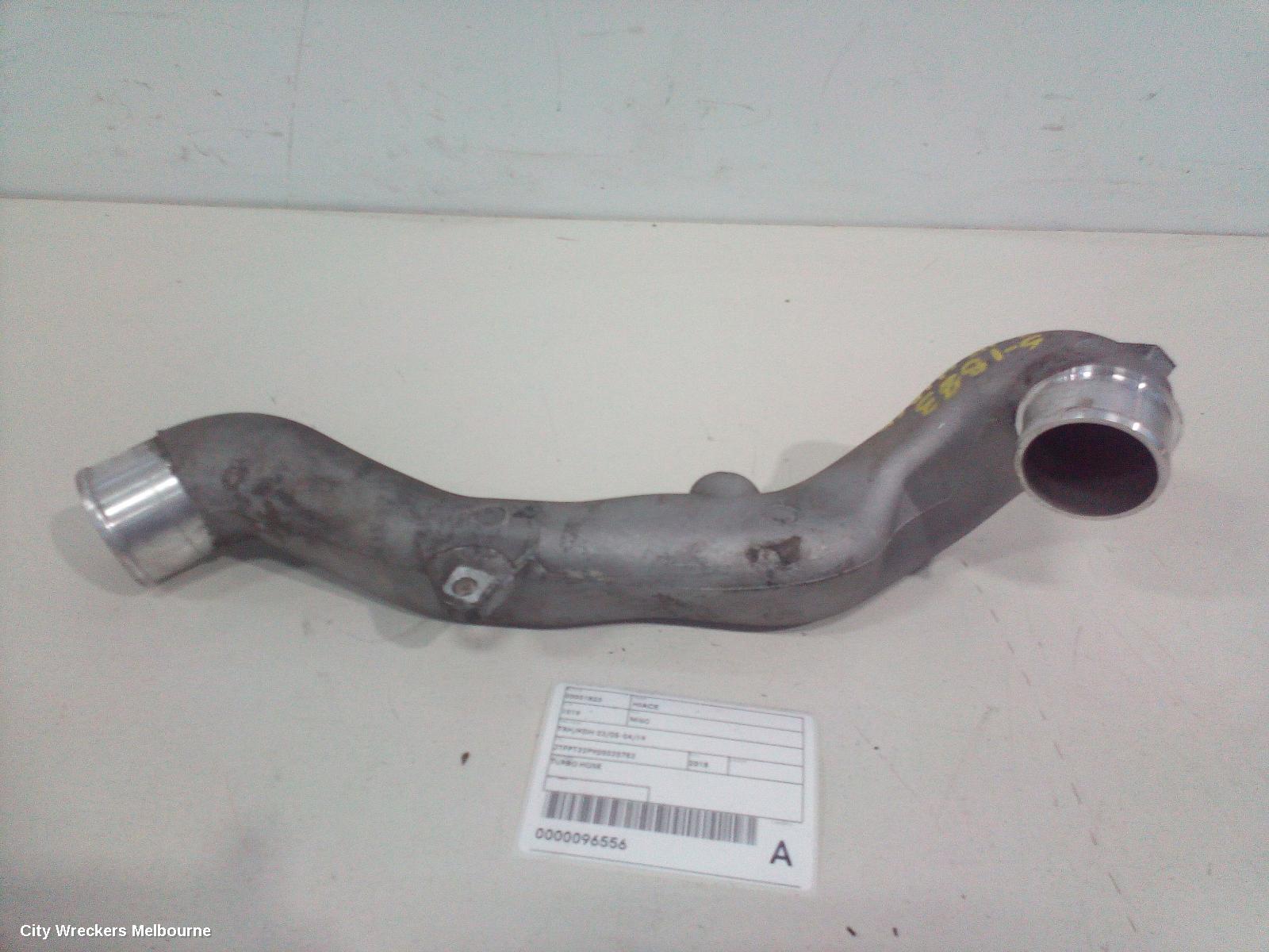 TOYOTA HIACE, TRH/KDH 03/2005 - 04/2019, TURBO HOSE: 96556