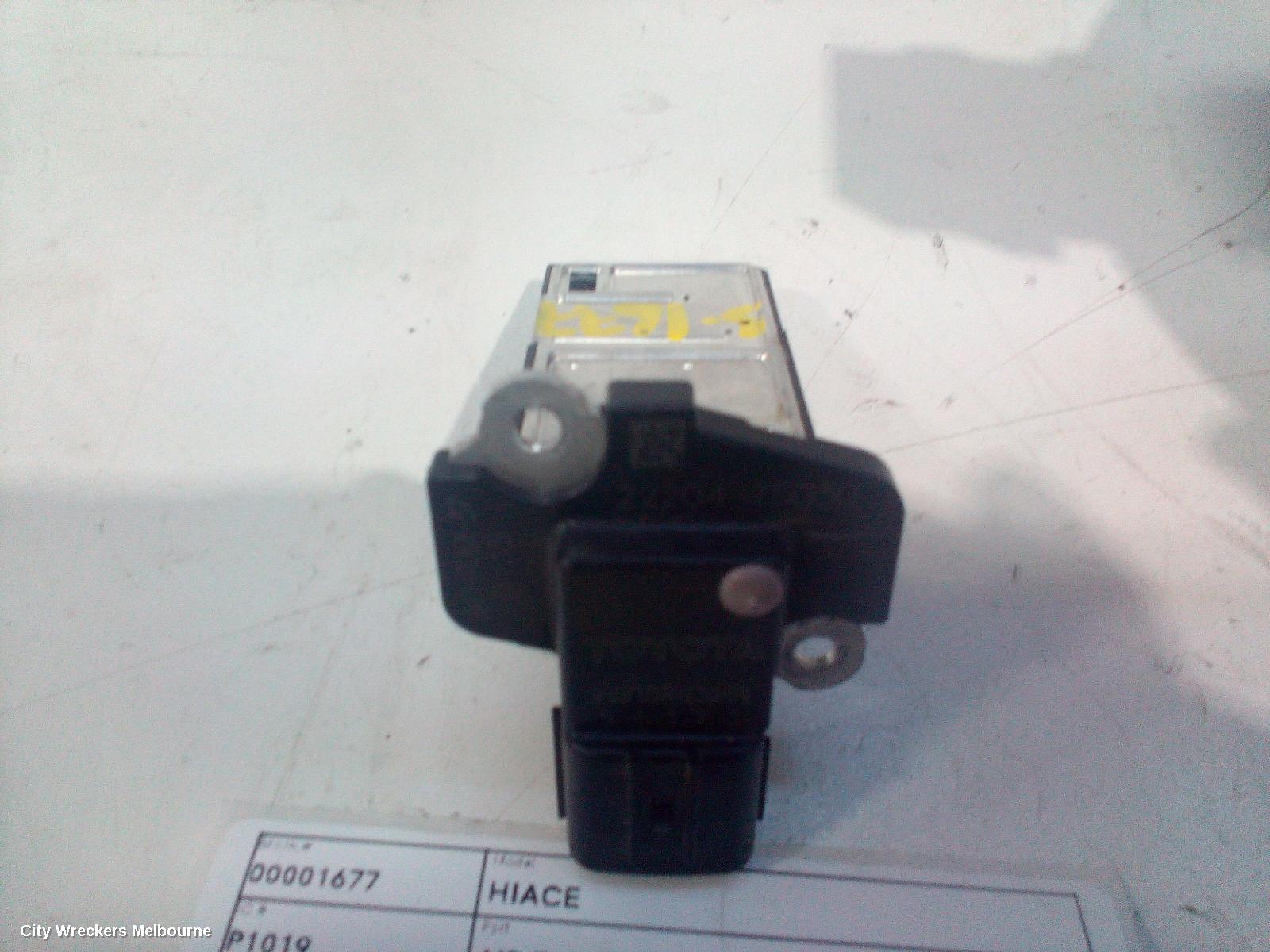 TOYOTA HIACE AIR FLOW METER, 2.7, PETROL, TRH, 03/2005 - 04/2019
