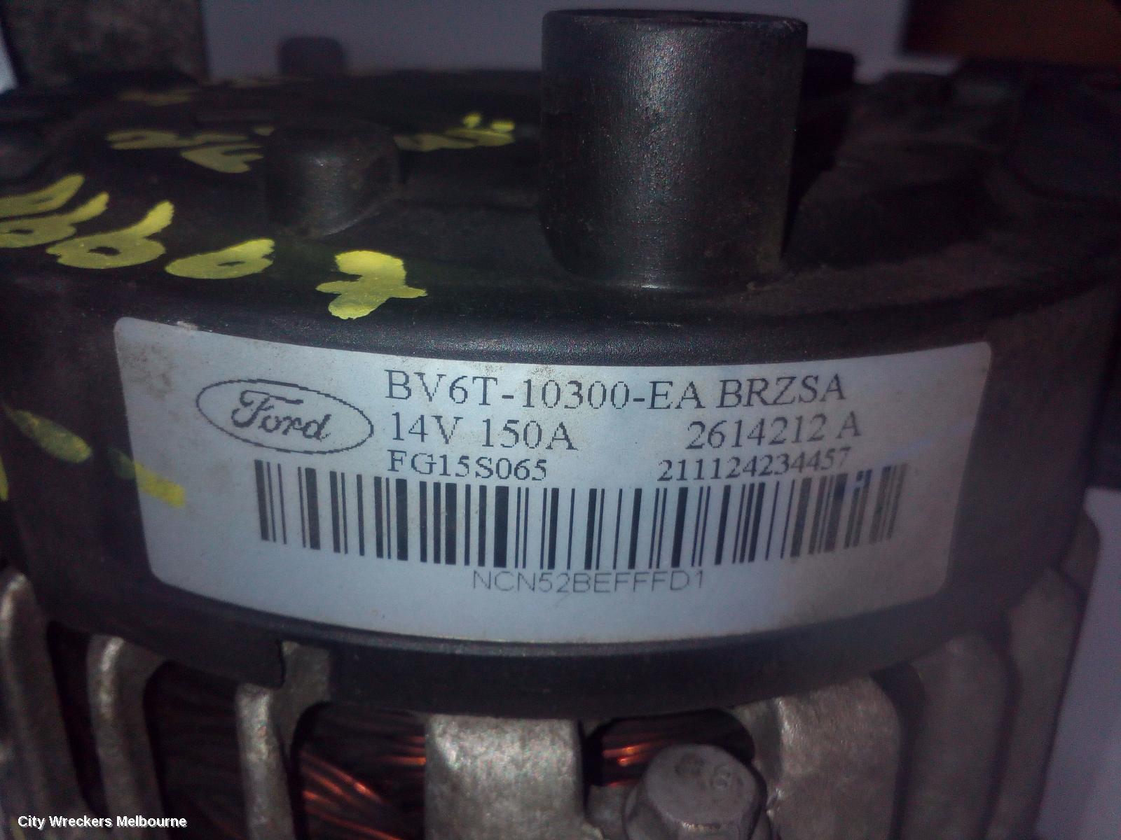 FORD FOCUS ALTERNATOR, PETROL, 2.0, LW, 05/2011 - 08/2015