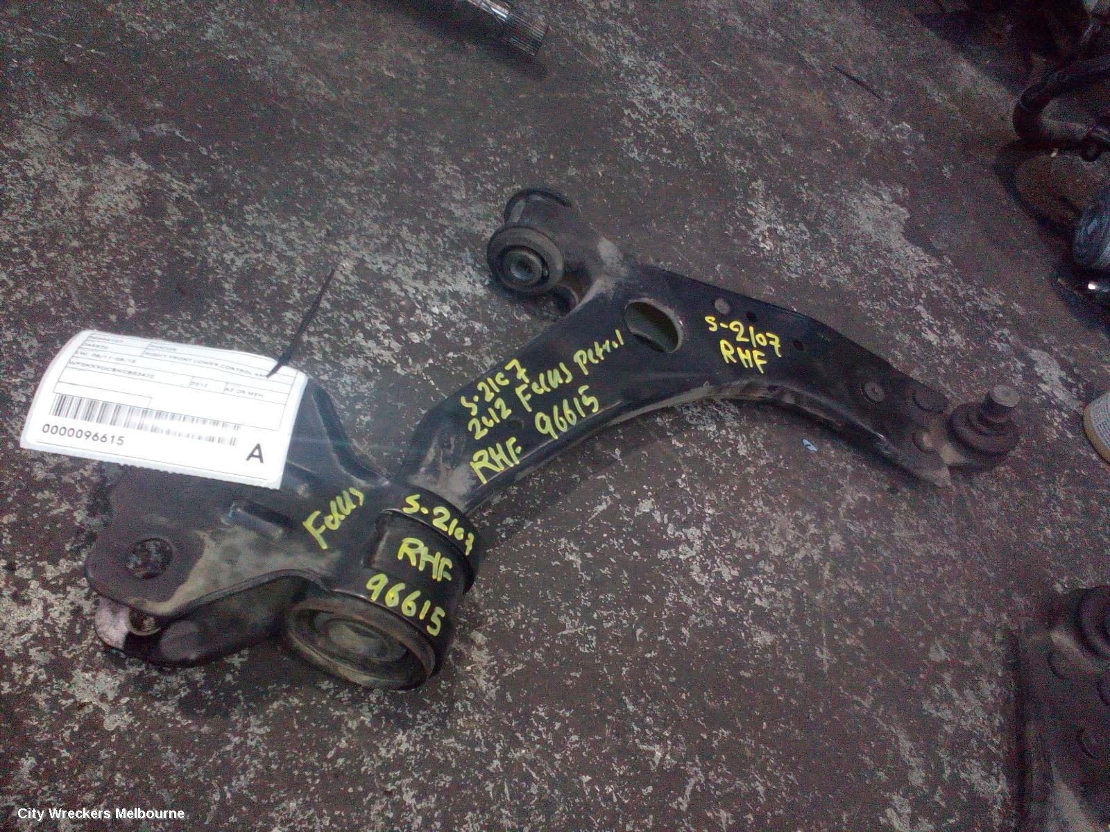 FORD FOCUS RIGHT FRONT LOWER CONTROL ARM, LW, 08/2011 - 08/2015
