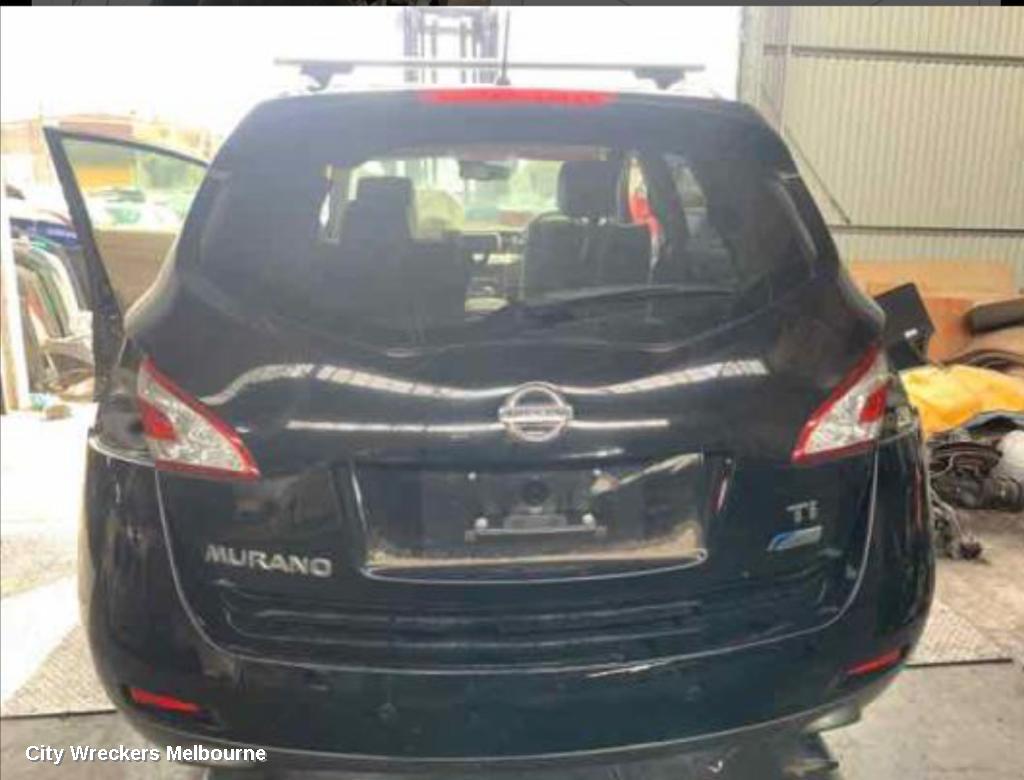 NISSAN MURANO BOOTLID/TAILGATE, TAILGATE, Z51, TI, POWER OPERATED, W/ CAMERA TYPE, 12/2008 - 12/2014