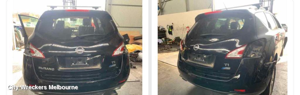 NISSAN MURANO BOOTLID/TAILGATE, TAILGATE, Z51, TI, POWER OPERATED, W/ CAMERA TYPE, 12/2008 - 12/2014