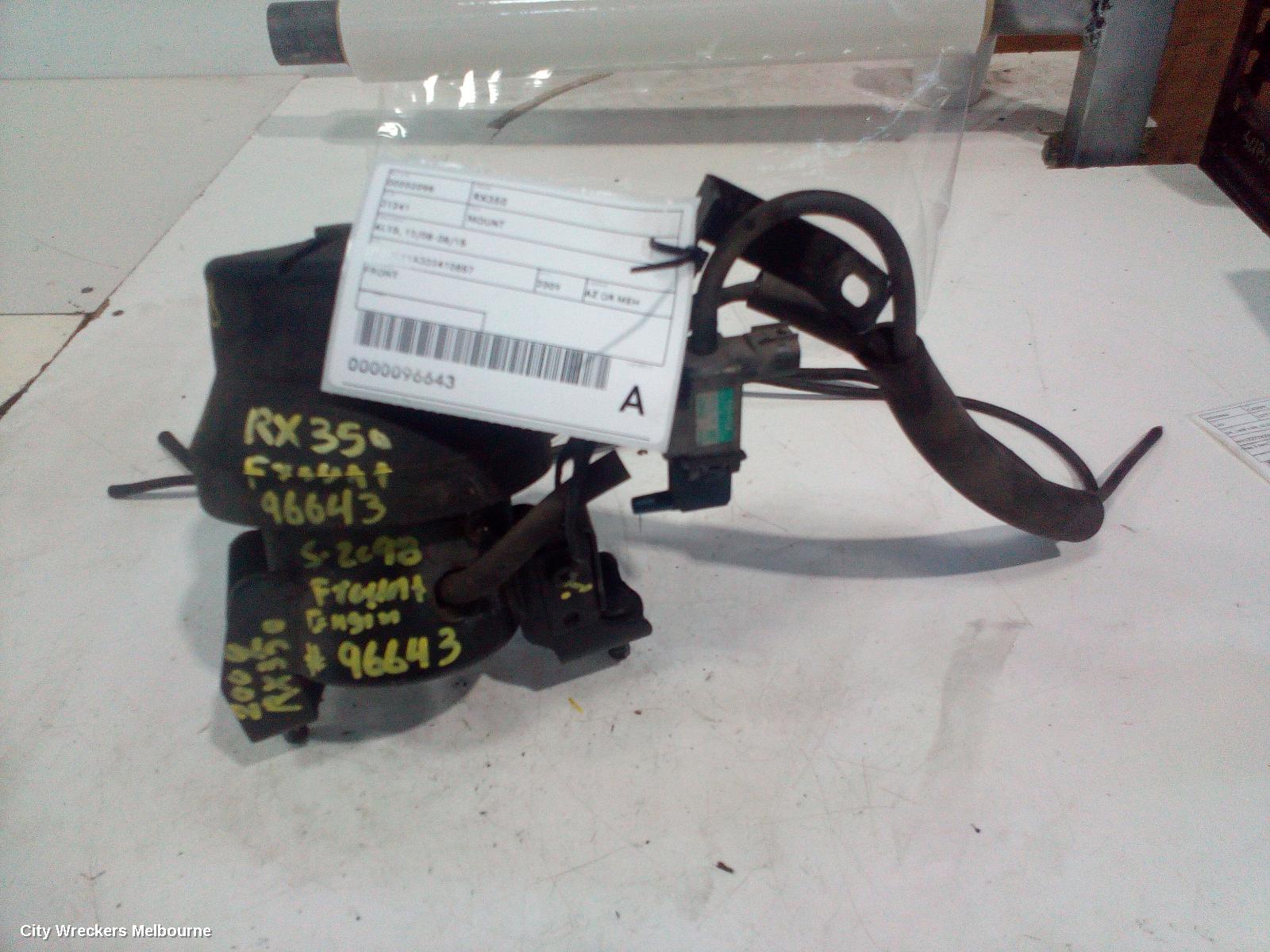 LEXUS RX SERIES MOUNT, AL10, 12/2008 - 08/2015