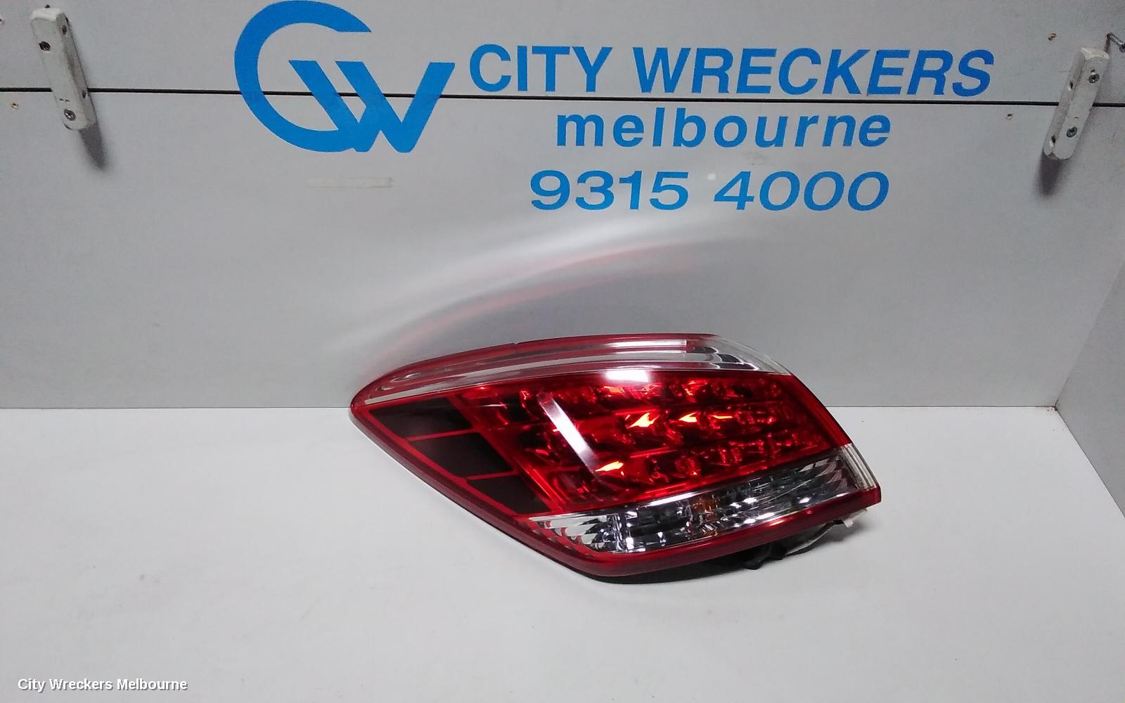 NISSAN MURANO LEFT TAILLIGHT, Z51, 09/2011 - 12/2014