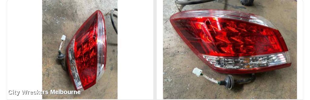 NISSAN MURANO LEFT TAILLIGHT, Z51, 09/2011 - 12/2014