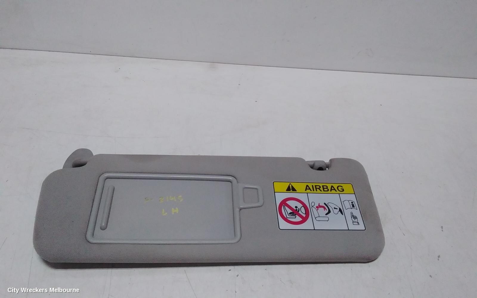 KIA SORENTO SUNVISOR, UM, LH SIDE, 06/2015 - 01/2020